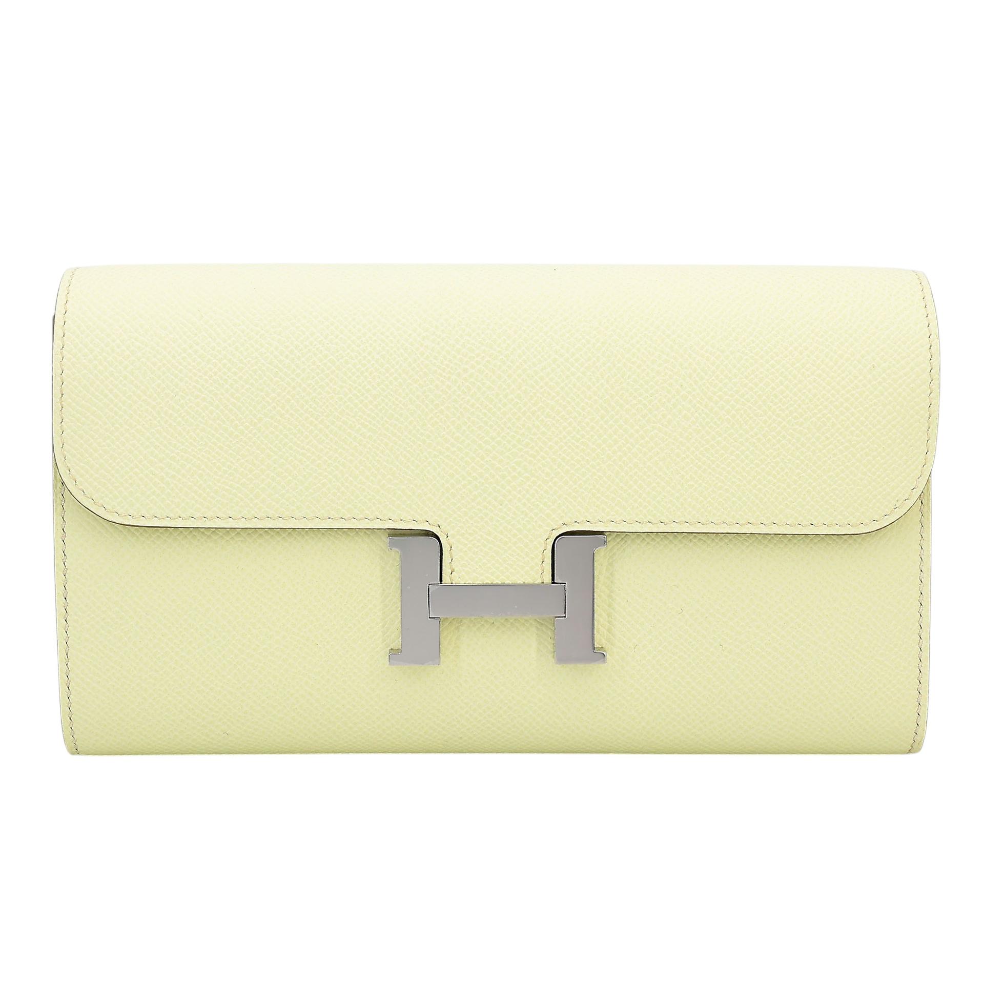Brand New ( Rank N ) HERMÈS Constance To Go Jaune milton (i8) Epsom Palladium hardware K (2025) - 1