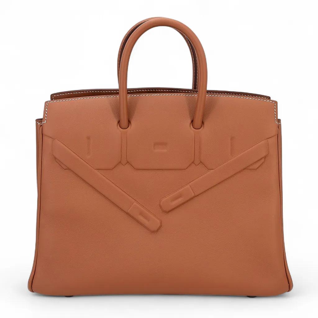 Birkin 25 Shadow Gold (37)