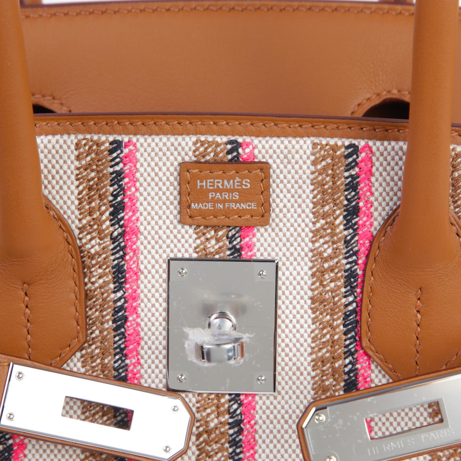 ランク N 新品 HERMÈS エルメス バーキンショルダーライト29 ゴールド (37) スイフト トワルアッシュ シルバー金具 K刻印 (2025) - 9