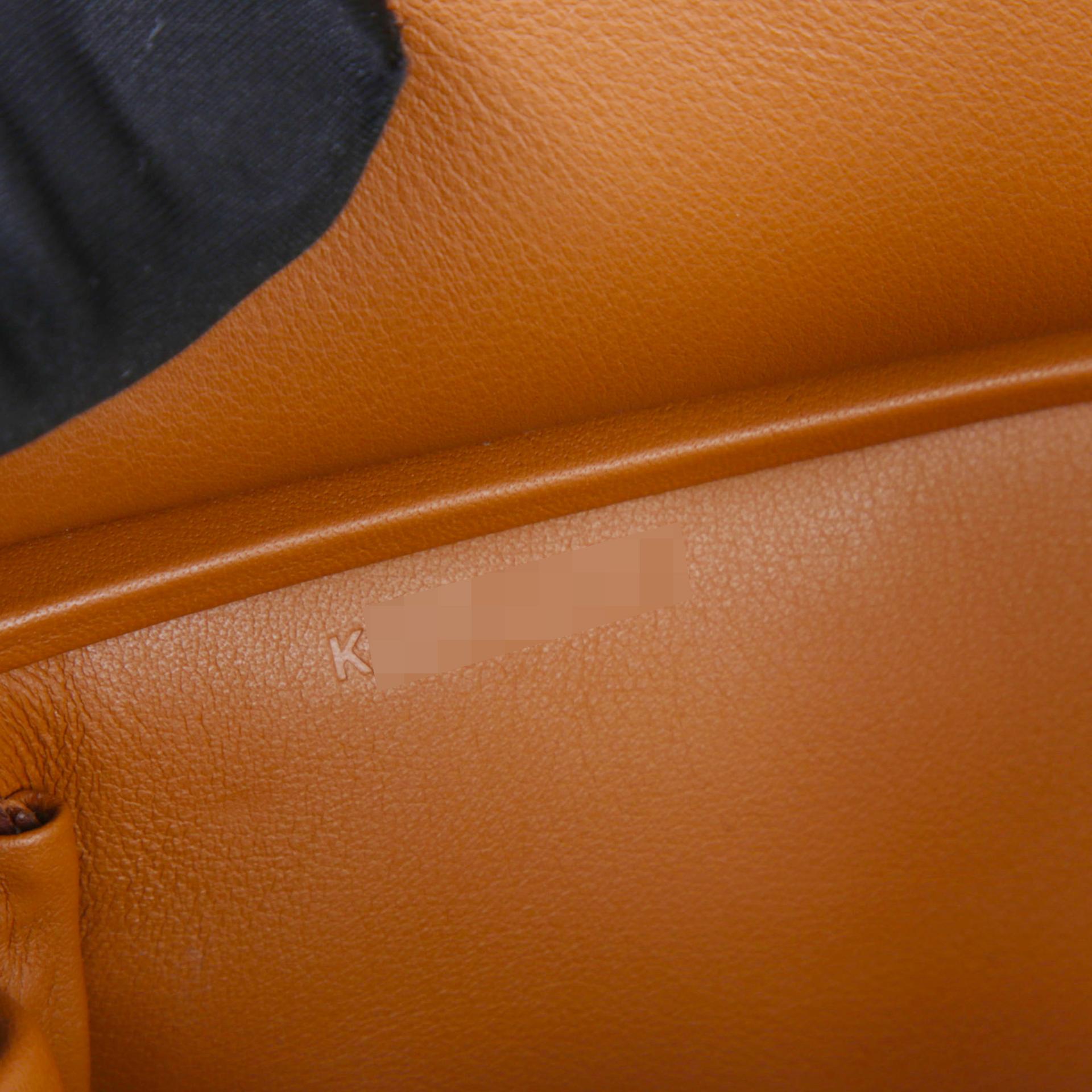 ランク N 新品 HERMÈS エルメス バーキンショルダーライト29 ゴールド (37) スイフト トワルアッシュ シルバー金具 K刻印 (2025) - 13