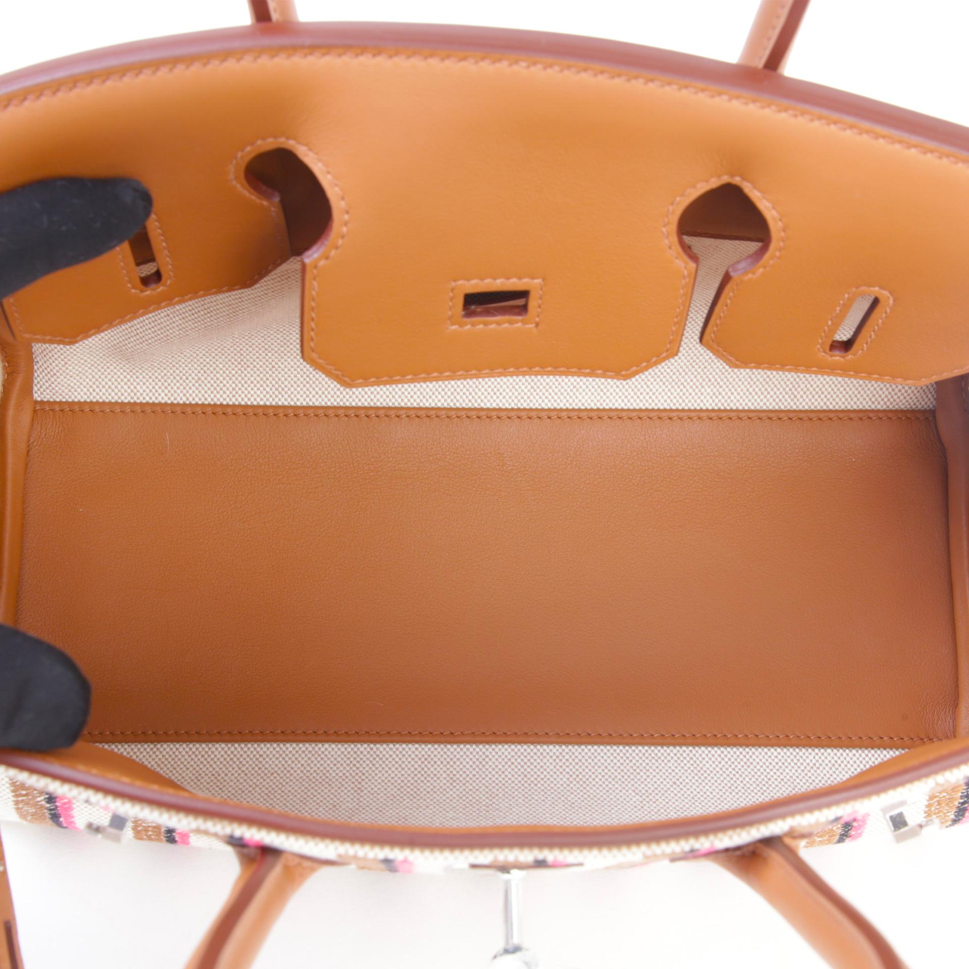 ランク N 新品 HERMÈS エルメス バーキンショルダーライト29 ゴールド (37) スイフト トワルアッシュ シルバー金具 K刻印 (2025) - 10