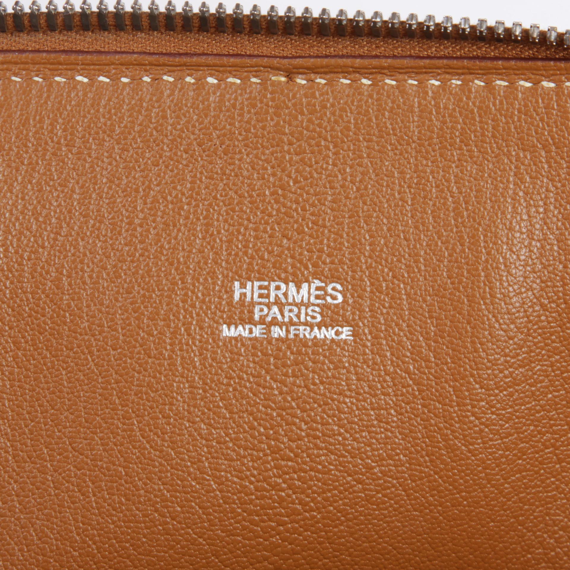 Very Good ( Rank A) HERMÈS Bolide 1923 - 30 Gold (37) Togo Palladium hardware Square J (2006) - 10