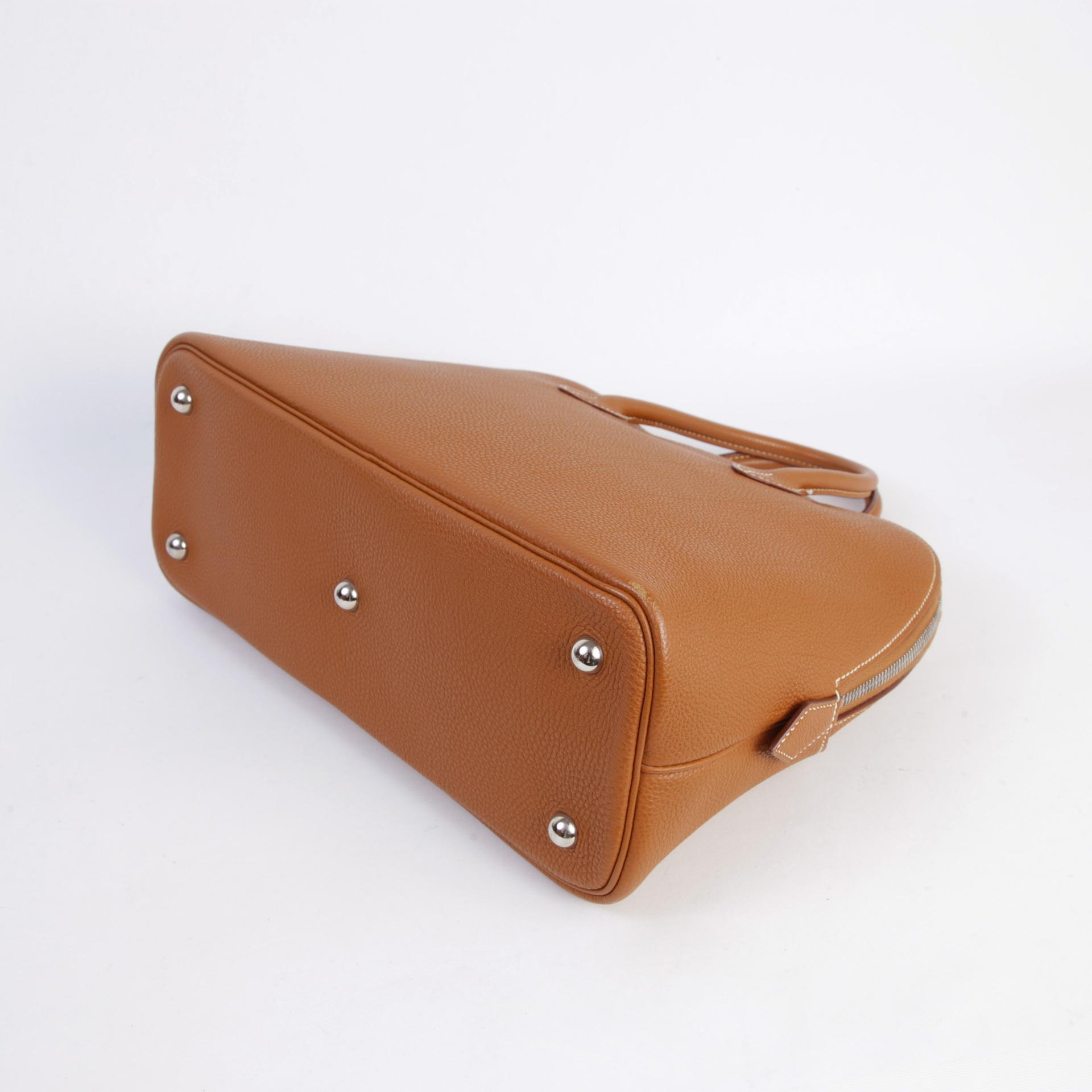 Very Good ( Rank A) HERMÈS Bolide 1923 - 30 Gold (37) Togo Palladium hardware Square J (2006) - 7