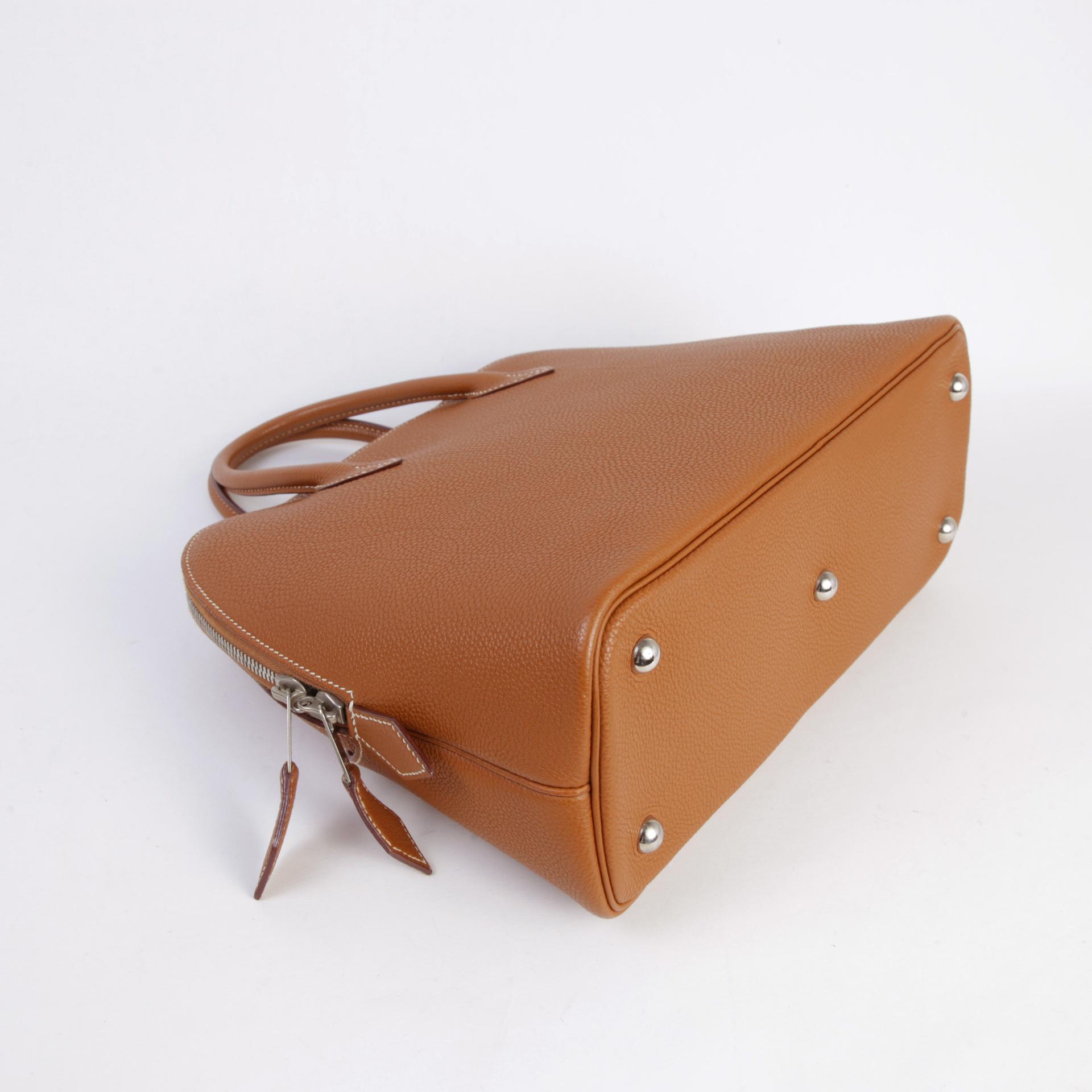 Very Good ( Rank A) HERMÈS Bolide 1923 - 30 Gold (37) Togo Palladium hardware Square J (2006) - 6