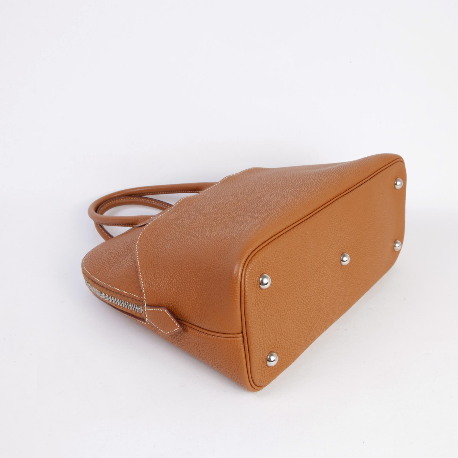 Very Good ( Rank A) HERMÈS Bolide 1923 - 30 Gold (37) Togo Palladium hardware Square J (2006) - 4