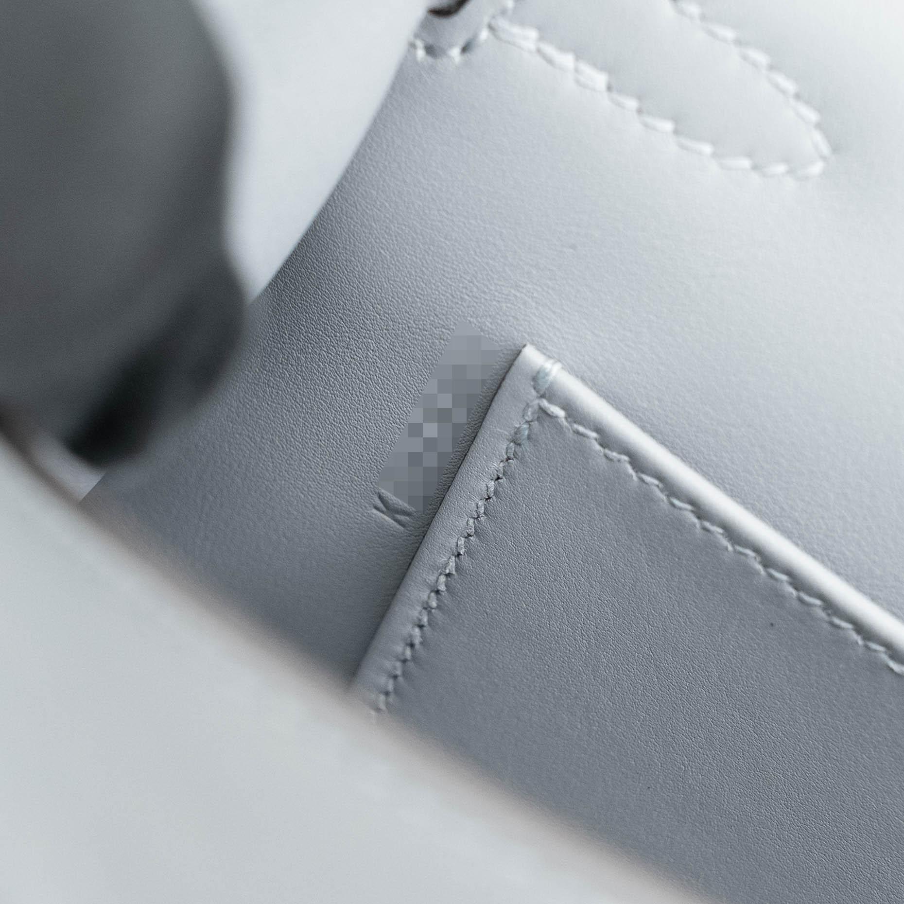 ランク N 新品 HERMÈS エルメス ポシェットケリー グリパンタン (P0) スイフト シルバー金具 K刻印 (2025) - 15