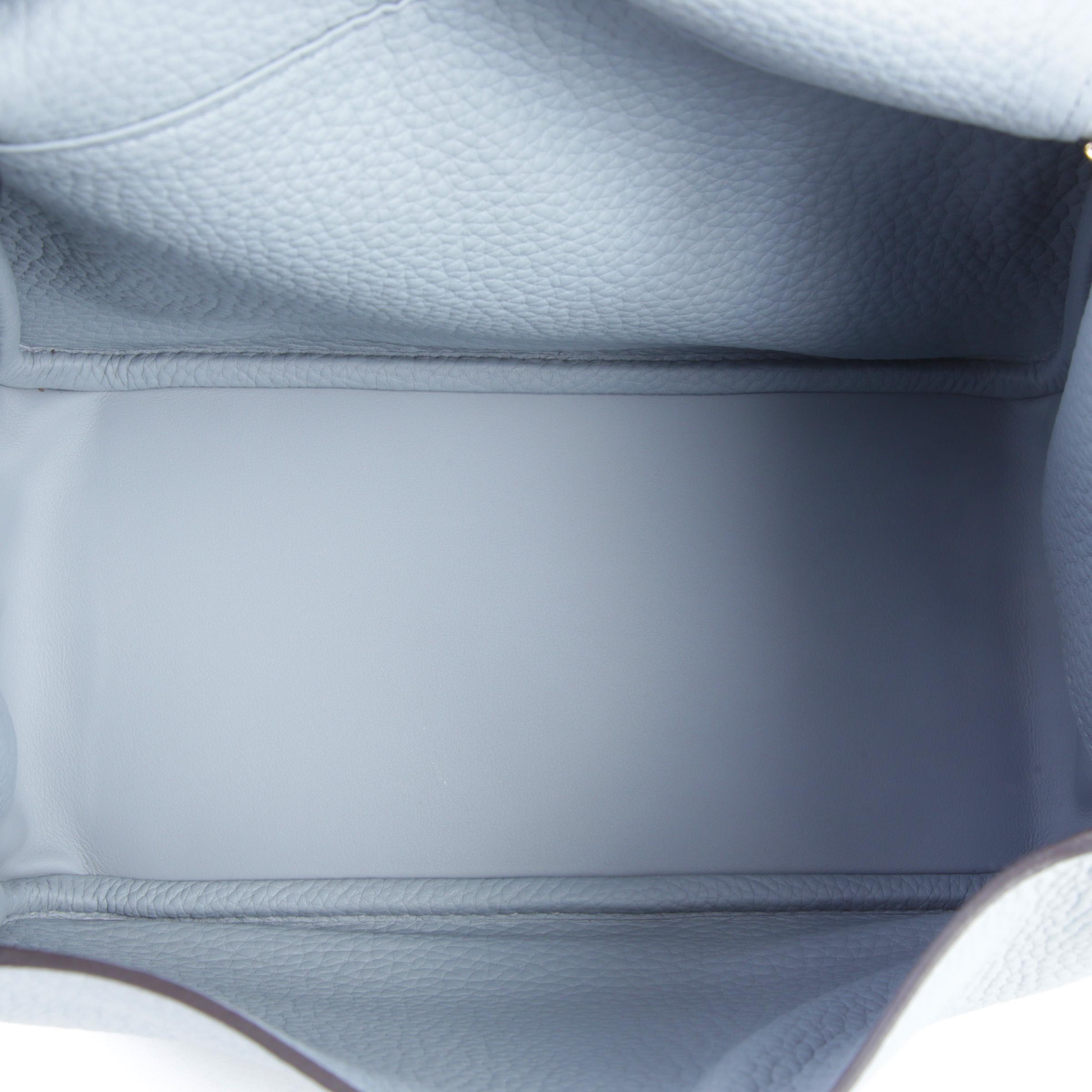 全新 HERMÈS 愛馬仕 Lindy 26 P0 木偶灰 Gris Pantin Clemence小牛皮 香檳金扣 K刻 2025年 - 11