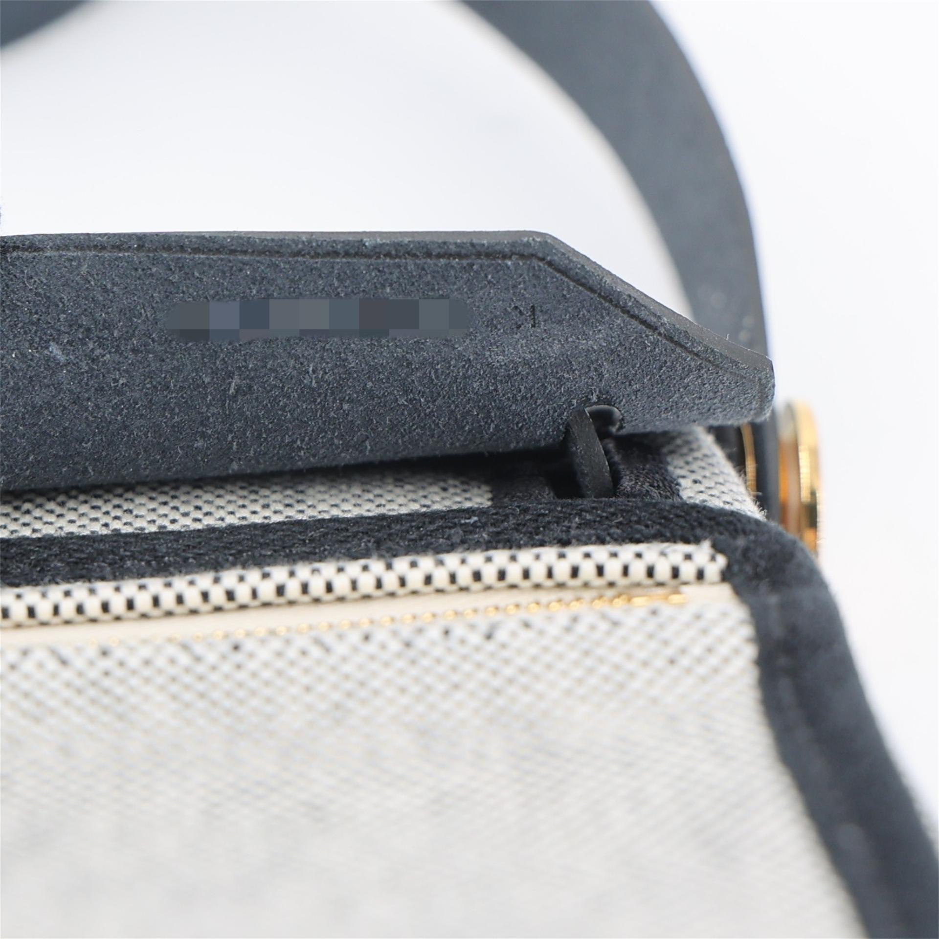 Brand New ( Rank N ) HERMÈS Herbag Zip Mini 20 Noir (89) Ecru Vache Hunter Canvas Gold hardware K (2025) - 17