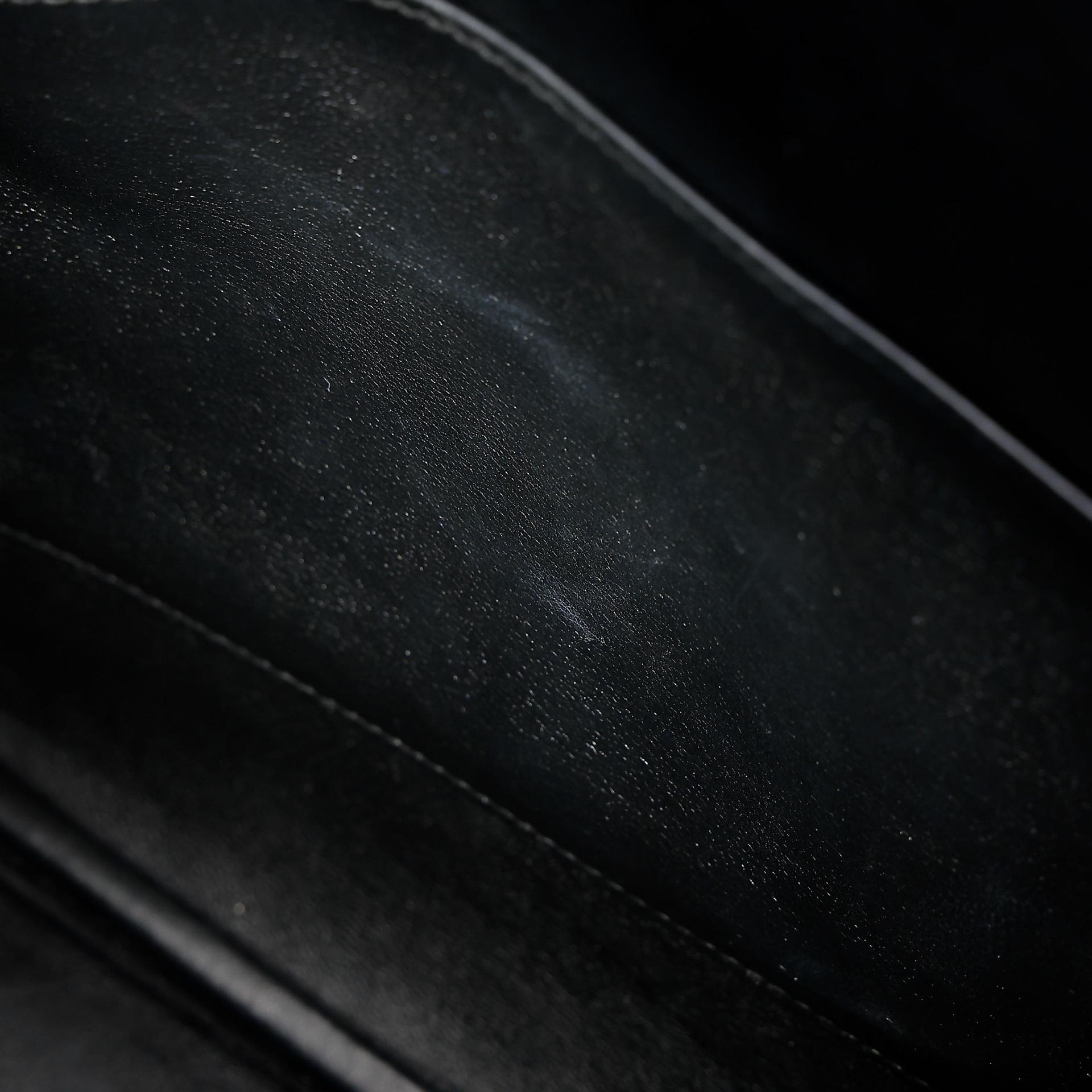 Very Good ( Rank A) HERMÈS Limited Edition Birkin 35 De Camp Dechainee Noir (89) Canvas Swift Palladium hardware C (2018) - 41