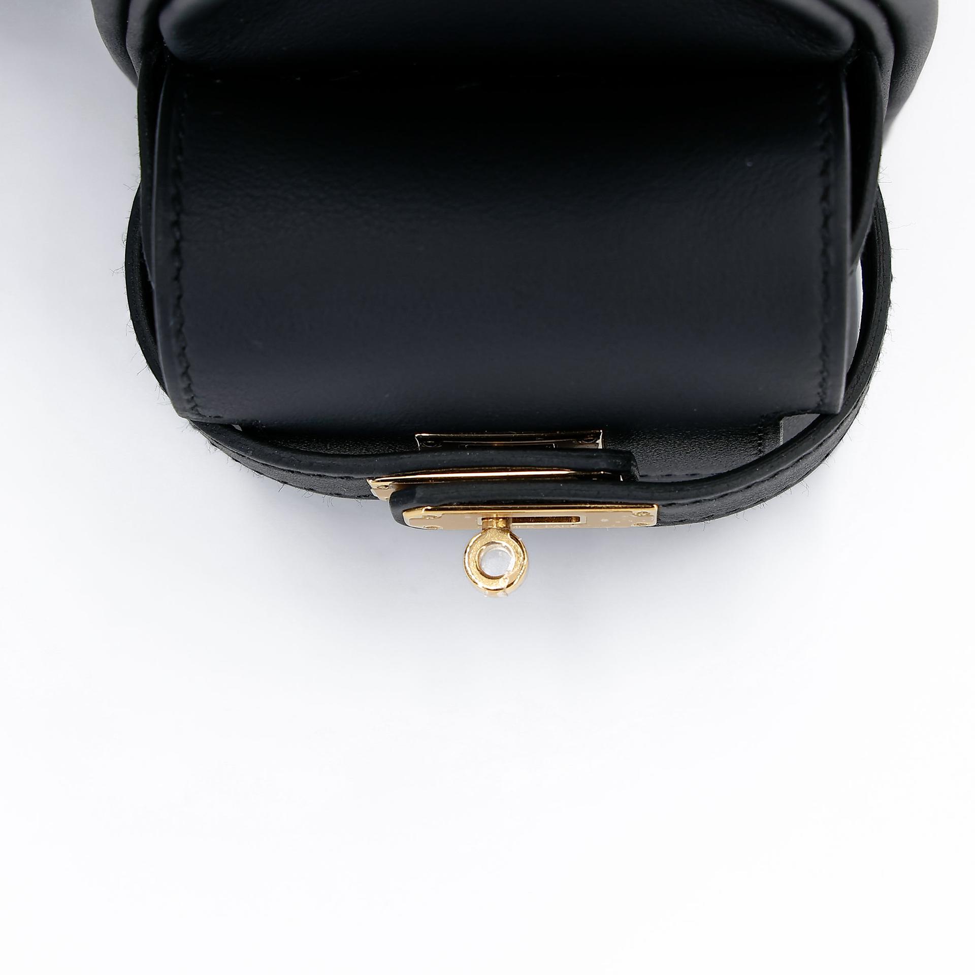 ランク N 新品 HERMÈS エルメス ケリージャンプ ブラック (89) スイフト ゴールド金具 K刻印 (2025) - 13