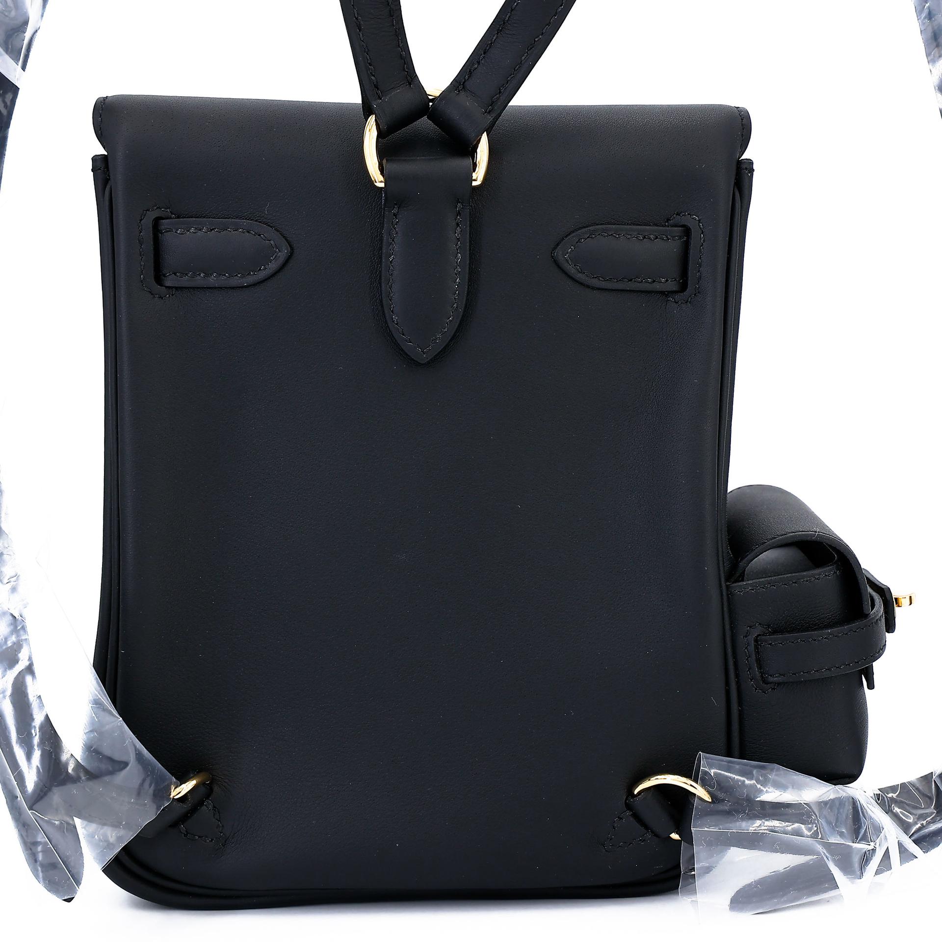 ランク N 新品 HERMÈS エルメス ケリージャンプ ブラック (89) スイフト ゴールド金具 K刻印 (2025) - 2