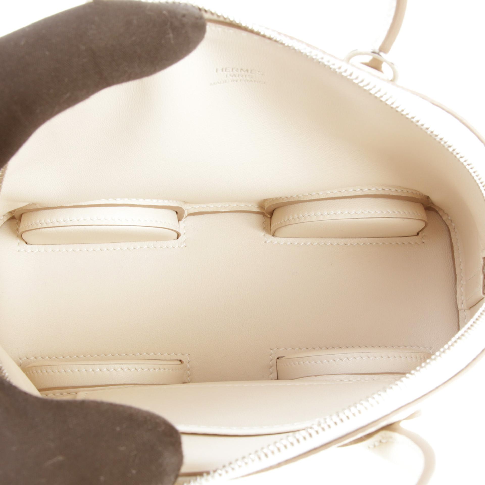 ランク NS 未使用品 HERMÈS エルメス ボリード オンホイールズ クレ (10) ヴェールヴェルティゴ (U4) エプソン シルバー金具 W刻印 (2024) - 10