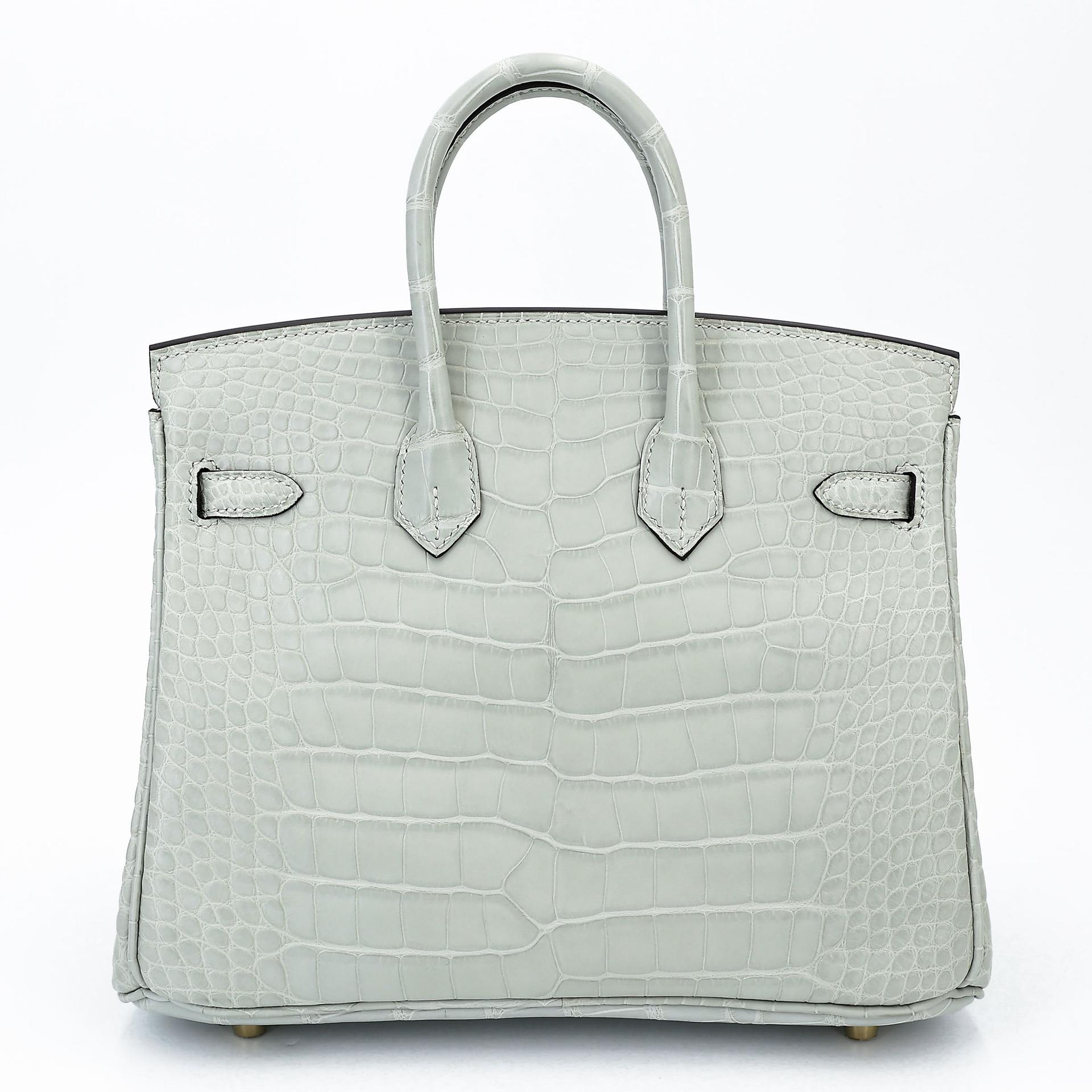 Birkin 25 Gris Neve (0W)