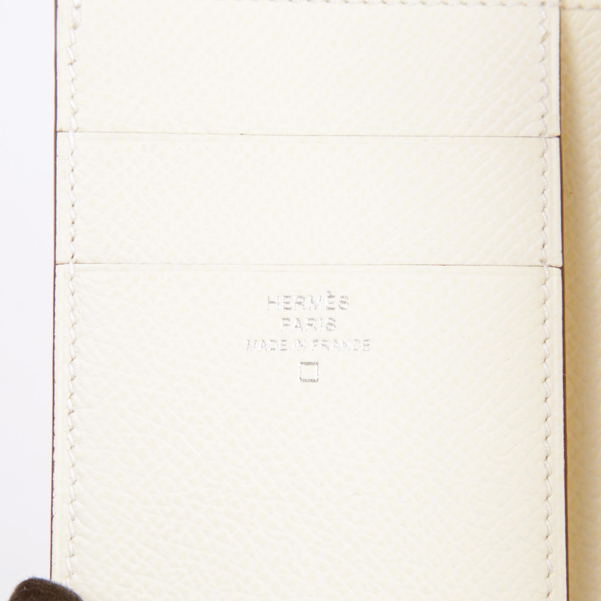 Unused ( Rank NS ) HERMÈS Bearn Combine Touch Nata (I2) Beige Sable (1I) Epsom Alligator Palladium hardware Z (2021) - 10
