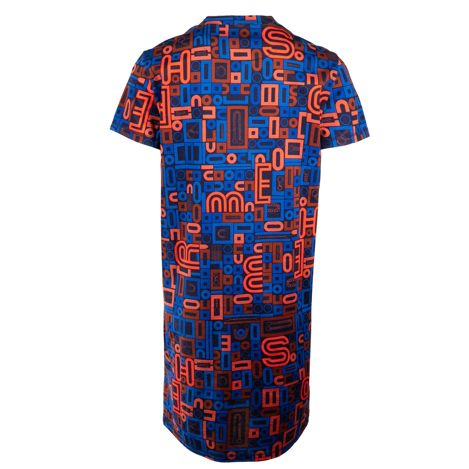 Onepiece Robe Micro Blue Red