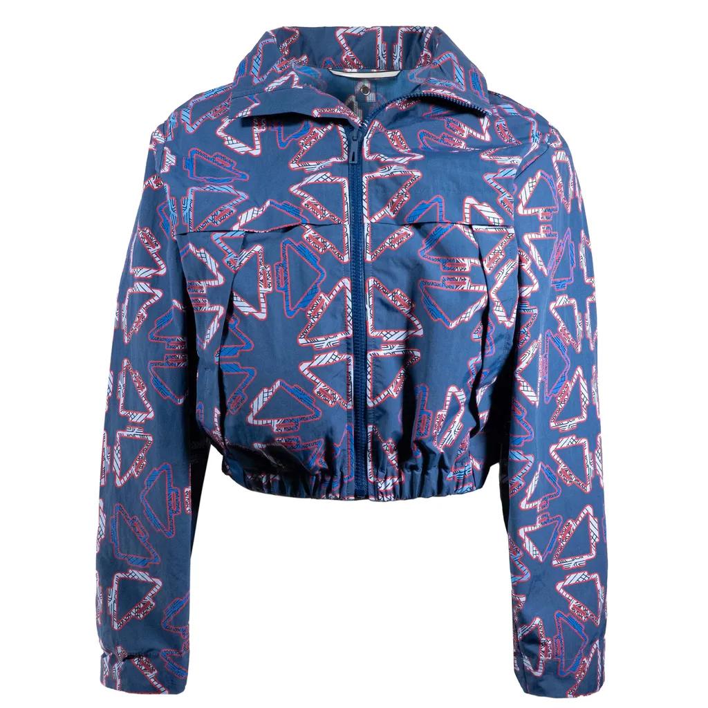 「Tatersales」short beach windbreaker Blue