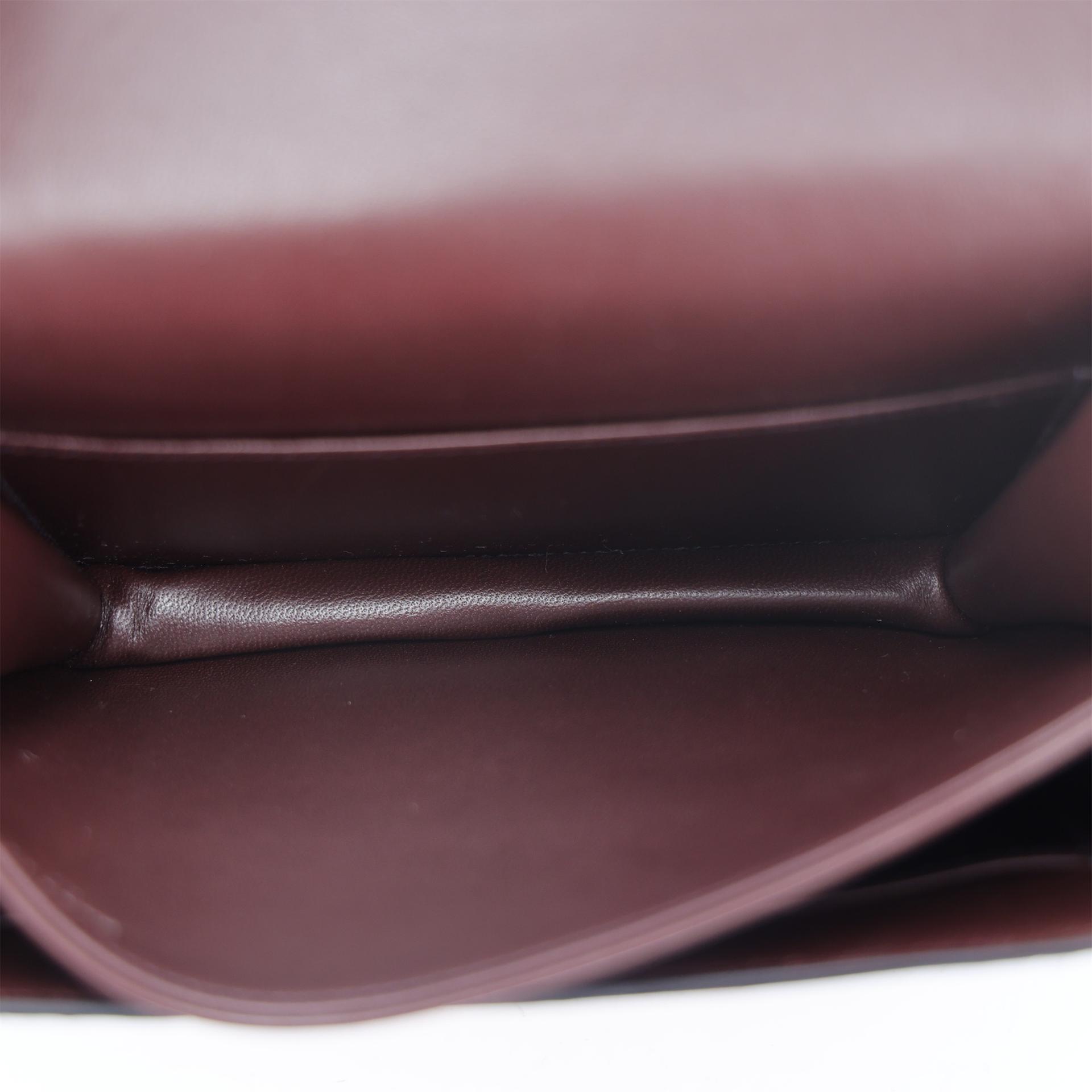 ランク NS 未使用品 HERMÈS エルメス コンスタンス3 ミニ ルージュセリエ (0G) クロコダイル アリゲーター マット ゴールド金具 Z刻印 (2021) - 15