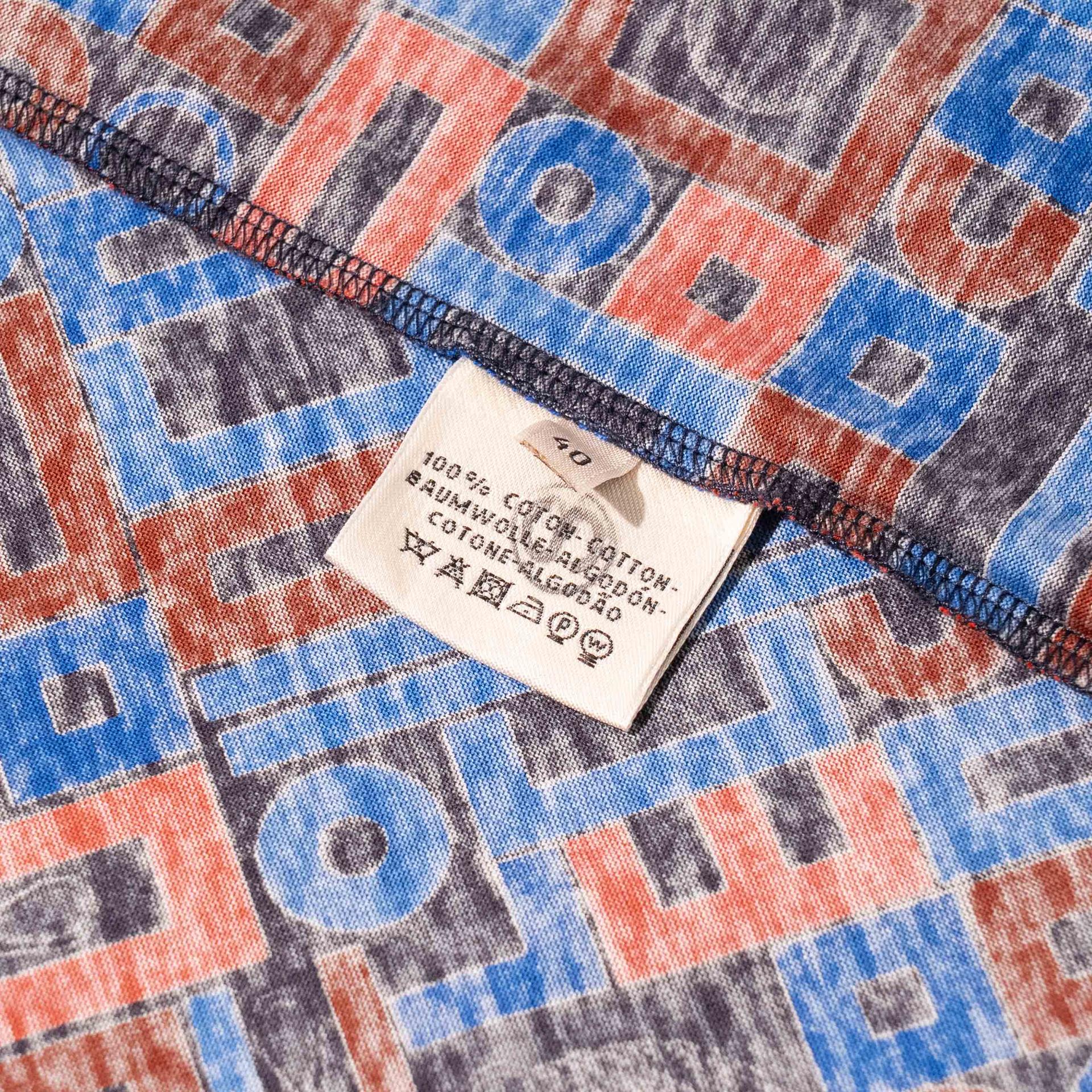 Unused ( Rank NS ) HERMÈS Onepiece Robe Micro Blue Red Wool - 5