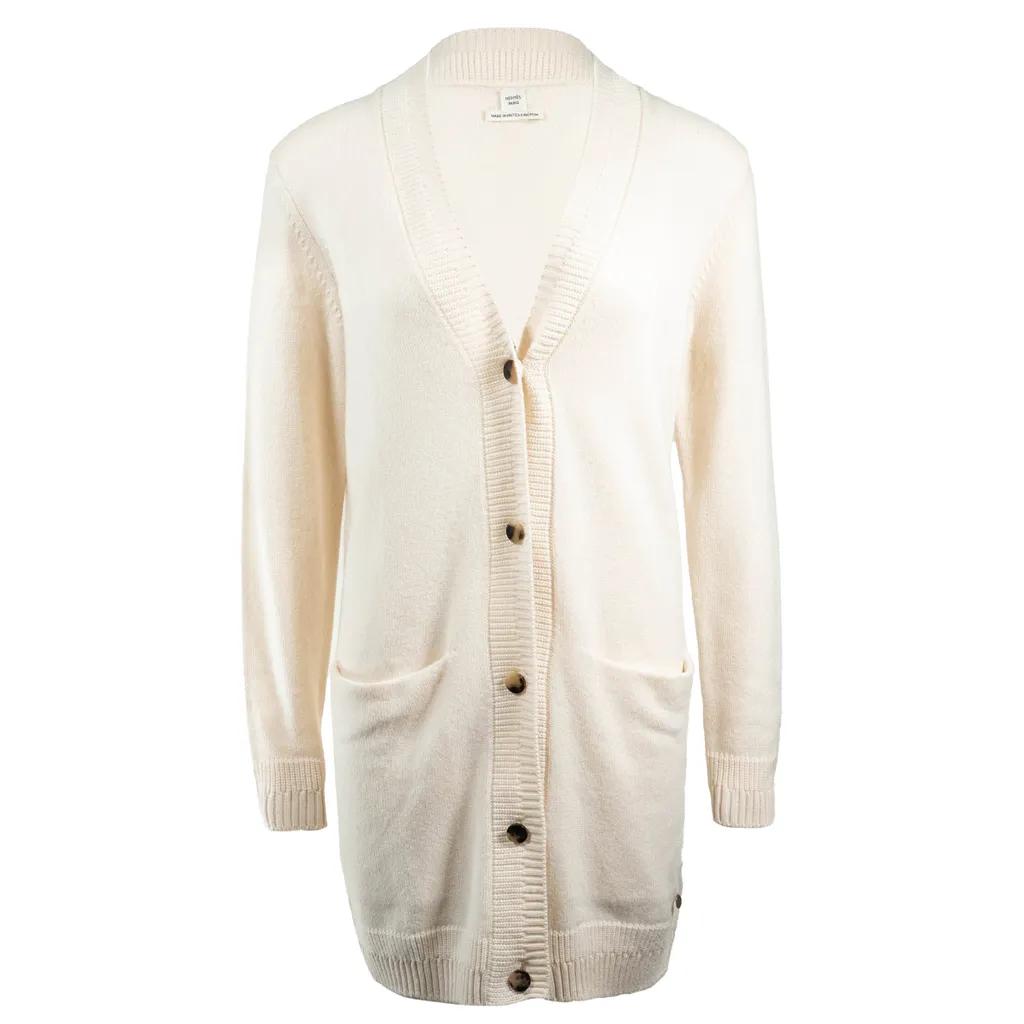Cardigan in White White