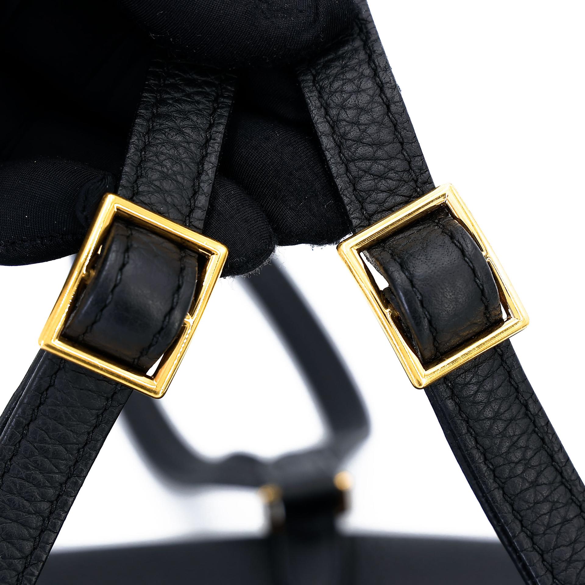 A美品 HERMÈS 愛馬仕 Kelly Ado PM 小號 89 黑色 Noir (Black) Togo小牛皮 金扣 D刻 2019年 - 7