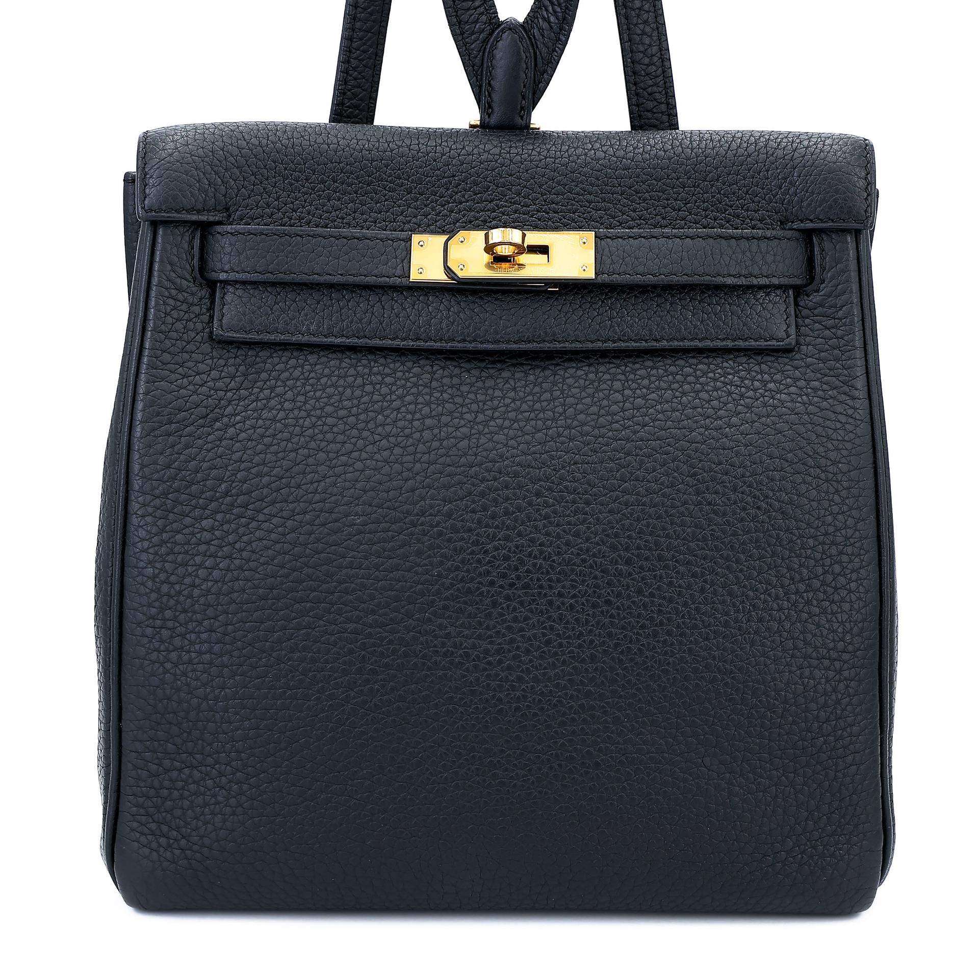 A美品 HERMÈS 愛馬仕 Kelly Ado PM 小號 89 黑色 Noir (Black) Togo小牛皮 金扣 D刻 2019年 - 1