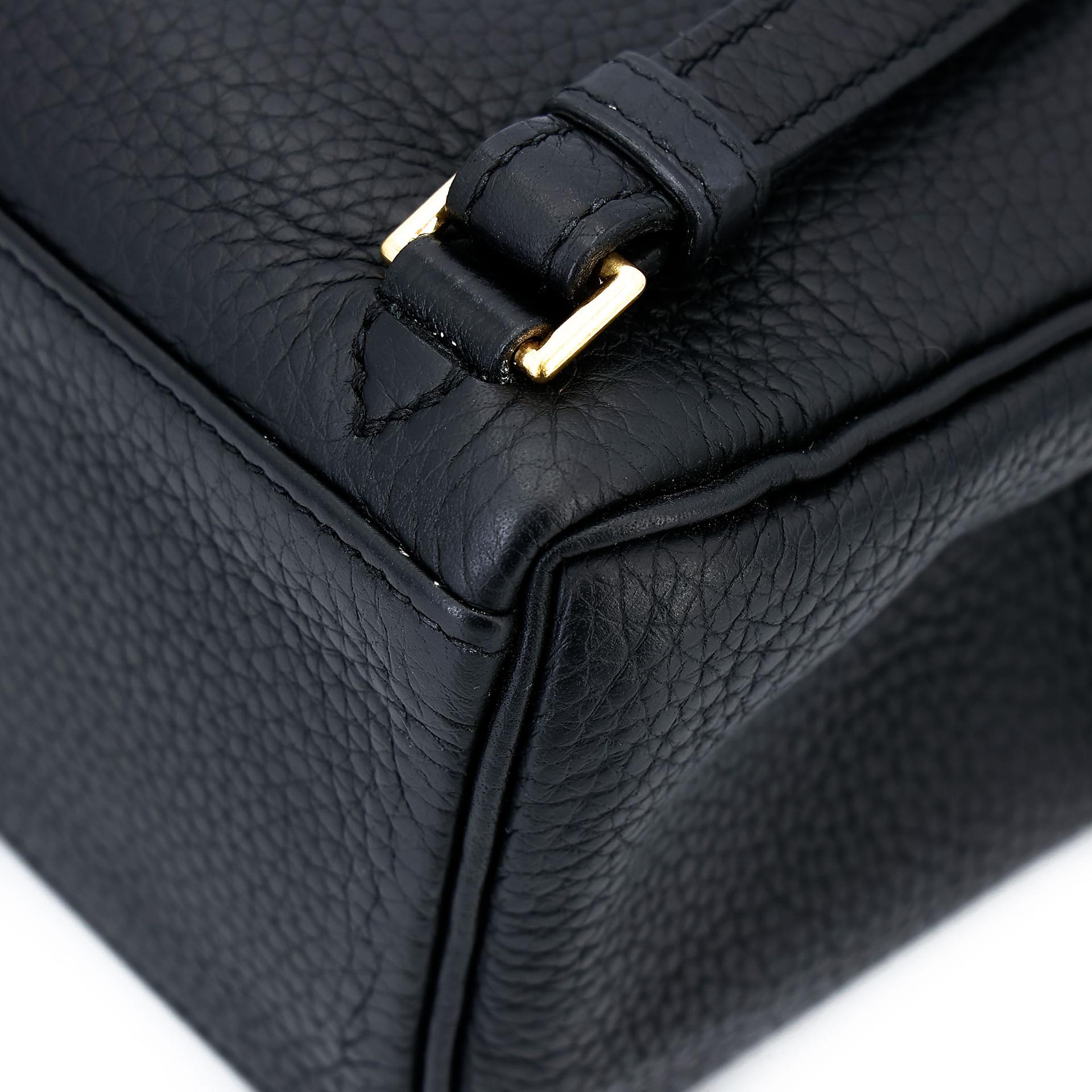 A美品 HERMÈS 愛馬仕 Kelly Ado PM 小號 89 黑色 Noir (Black) Togo小牛皮 金扣 D刻 2019年 - 14