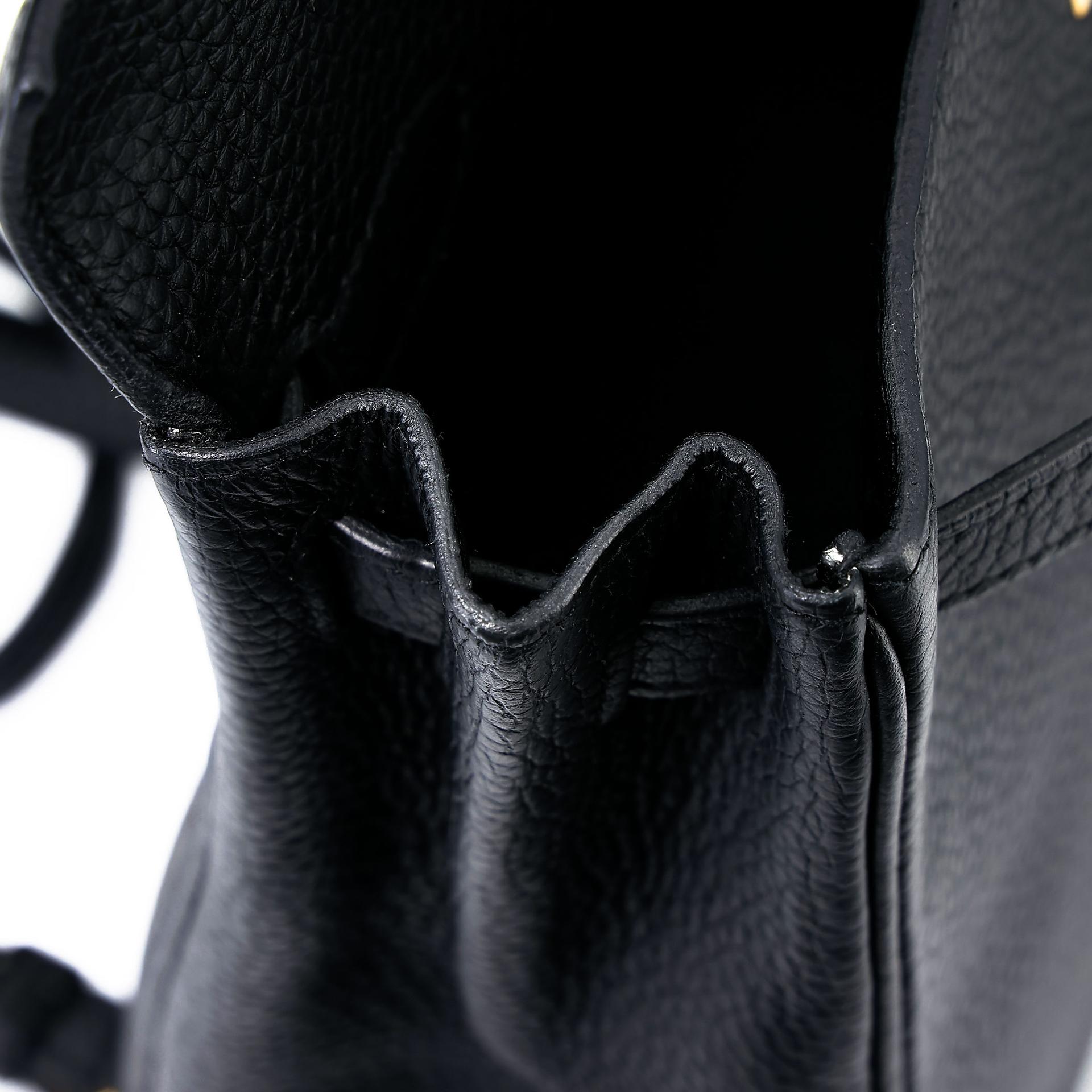 A美品 HERMÈS 愛馬仕 Kelly Ado PM 小號 89 黑色 Noir (Black) Togo小牛皮 金扣 D刻 2019年 - 24