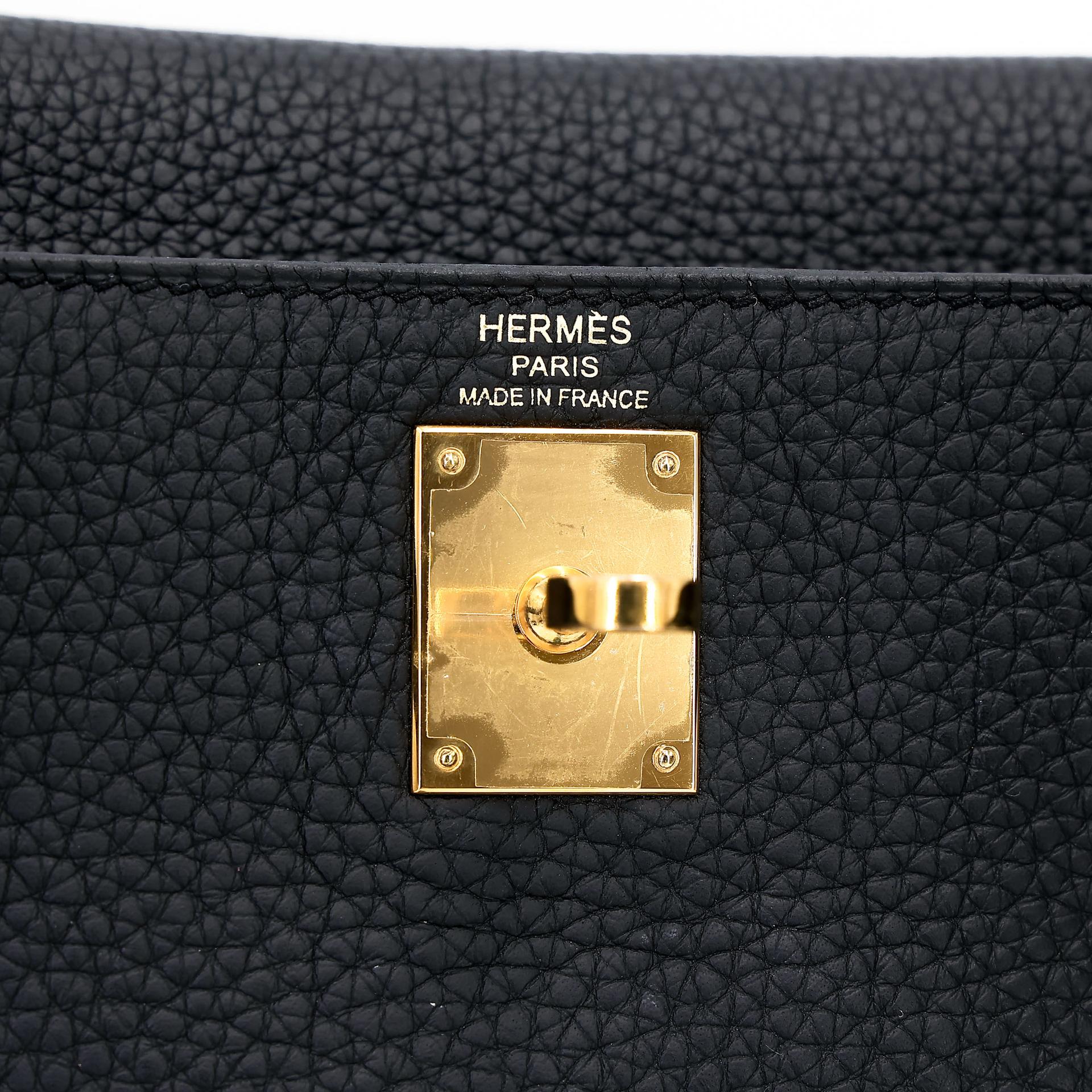 A美品 HERMÈS 愛馬仕 Kelly Ado PM 小號 89 黑色 Noir (Black) Togo小牛皮 金扣 D刻 2019年 - 21