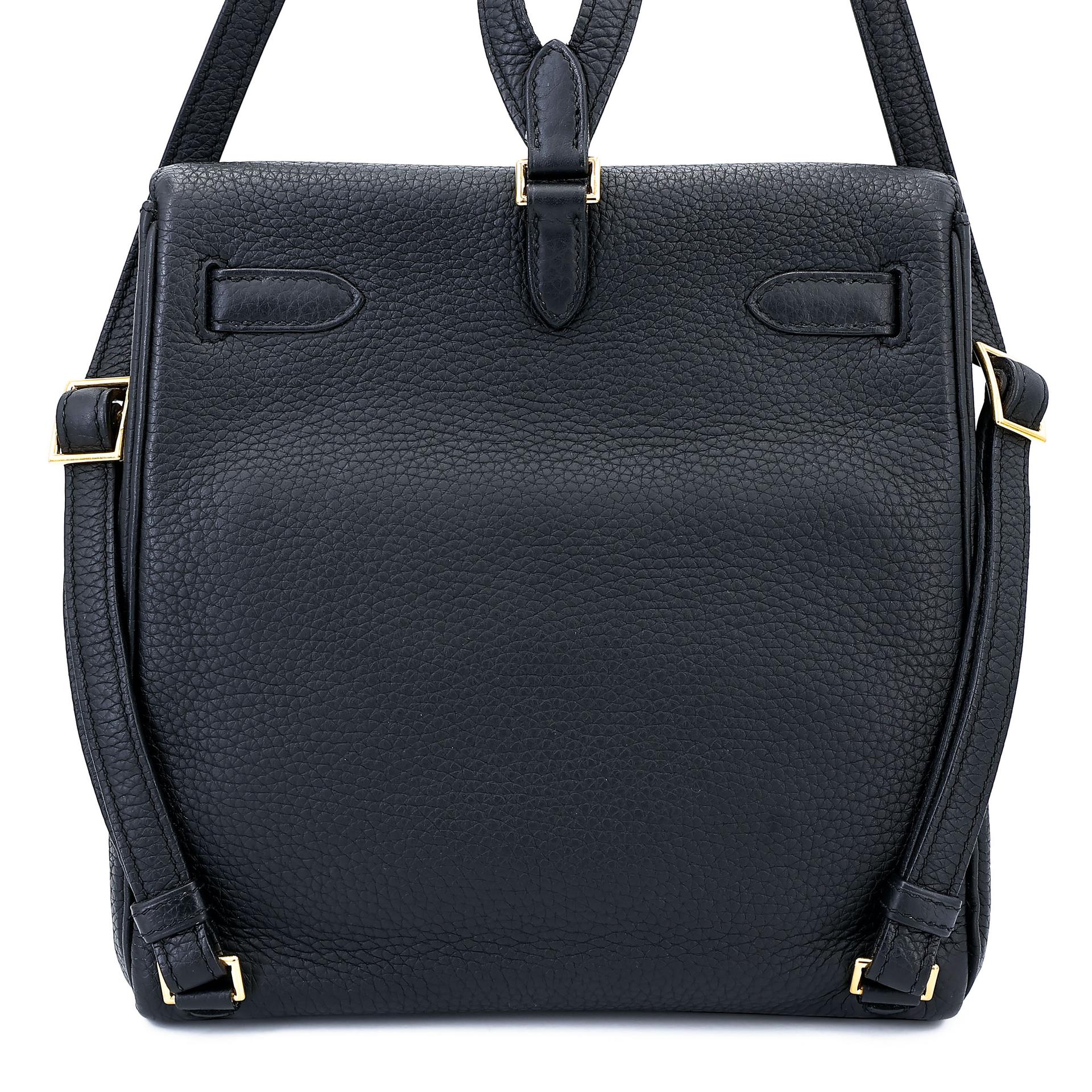 A美品 HERMÈS 愛馬仕 Kelly Ado PM 小號 89 黑色 Noir (Black) Togo小牛皮 金扣 D刻 2019年 - 2