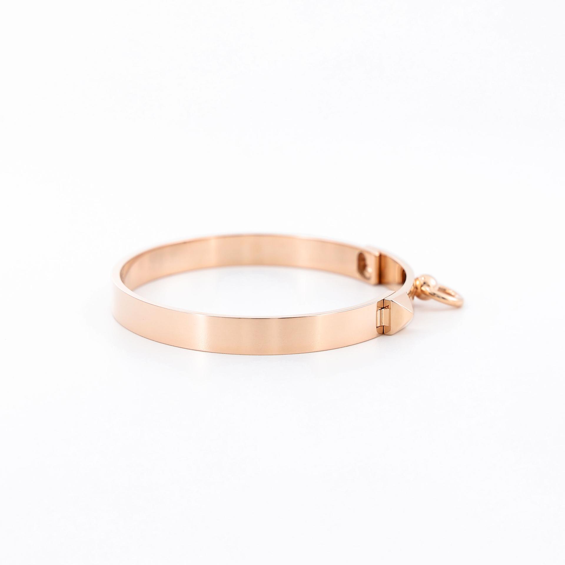 Unused ( Rank NS ) HERMÈS CDC Bracelets ST Rose Gold 18K Rose Gold - 6