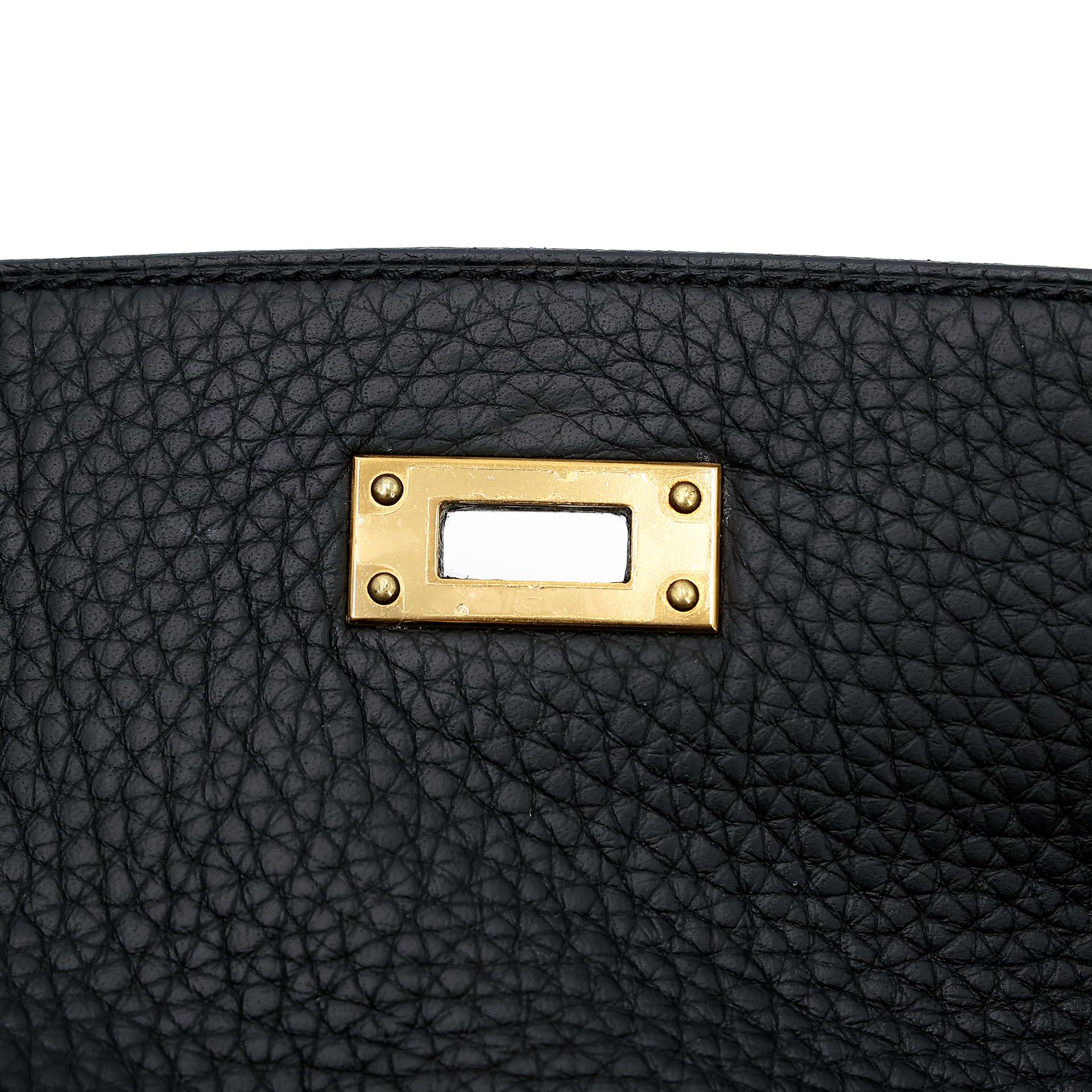 A美品 HERMÈS 愛馬仕 Kelly Ado PM 小號 89 黑色 Noir (Black) Togo小牛皮 金扣 D刻 2019年 - 19