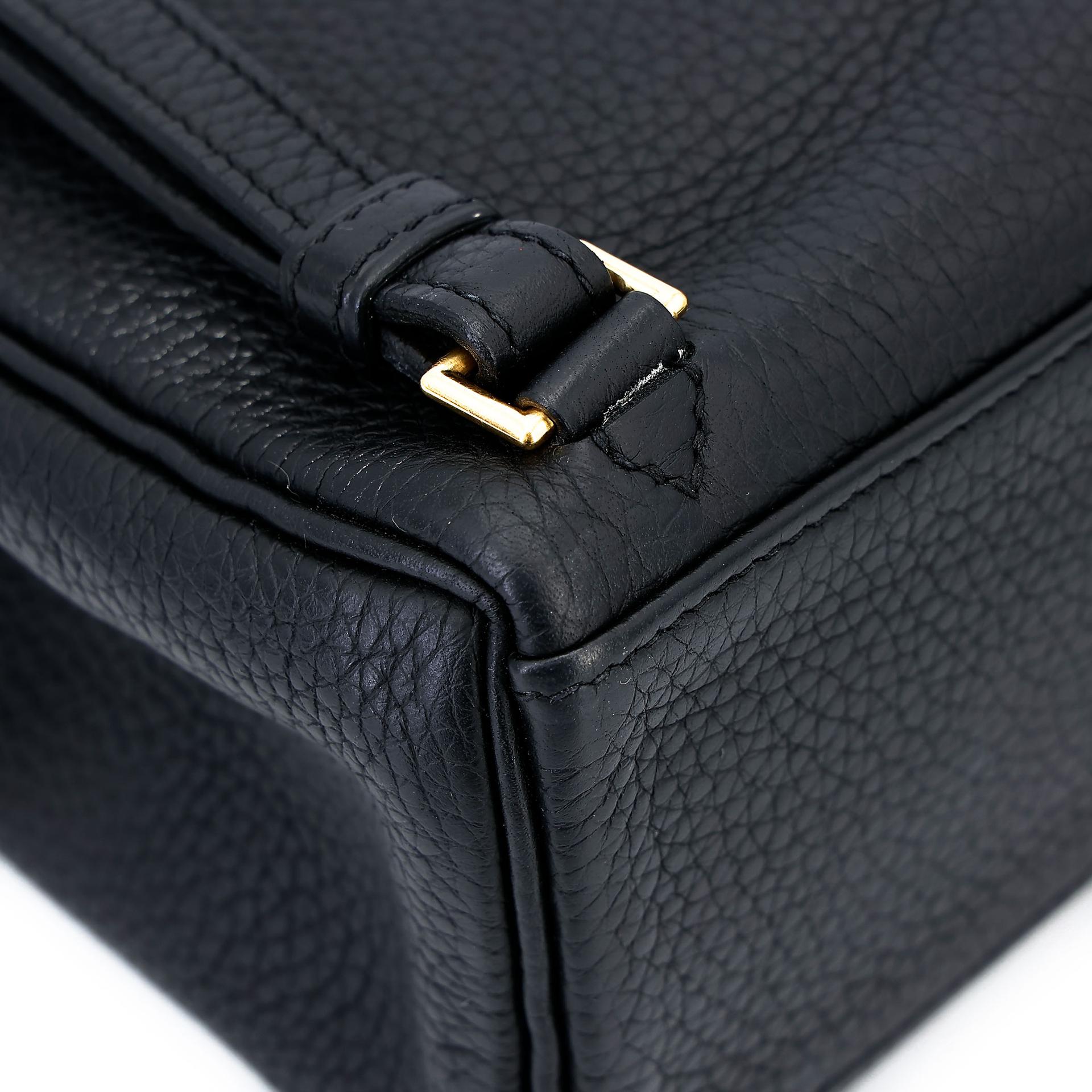 A美品 HERMÈS 愛馬仕 Kelly Ado PM 小號 89 黑色 Noir (Black) Togo小牛皮 金扣 D刻 2019年 - 15