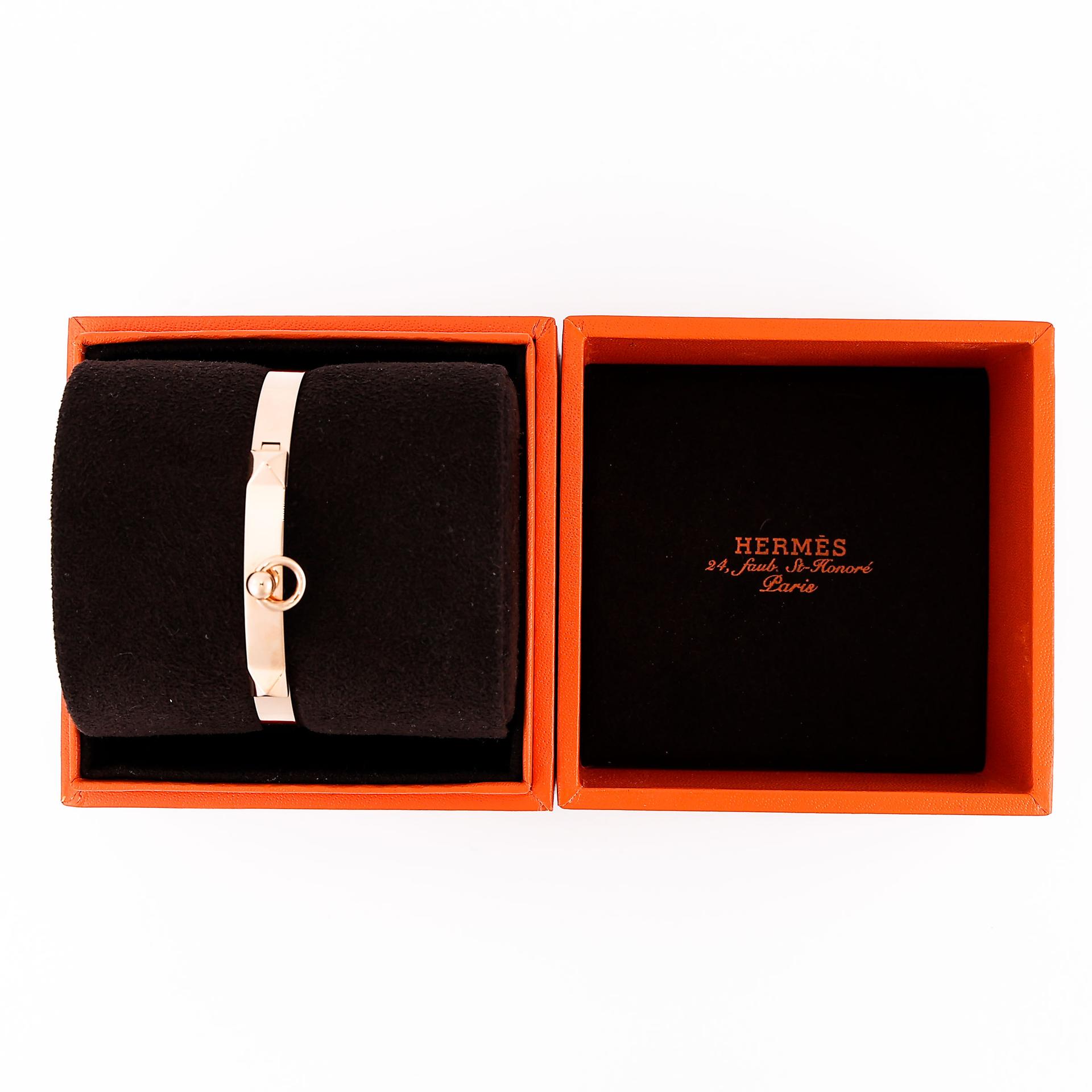 Unused ( Rank NS ) HERMÈS CDC Bracelets ST Rose Gold 18K Rose Gold - 9