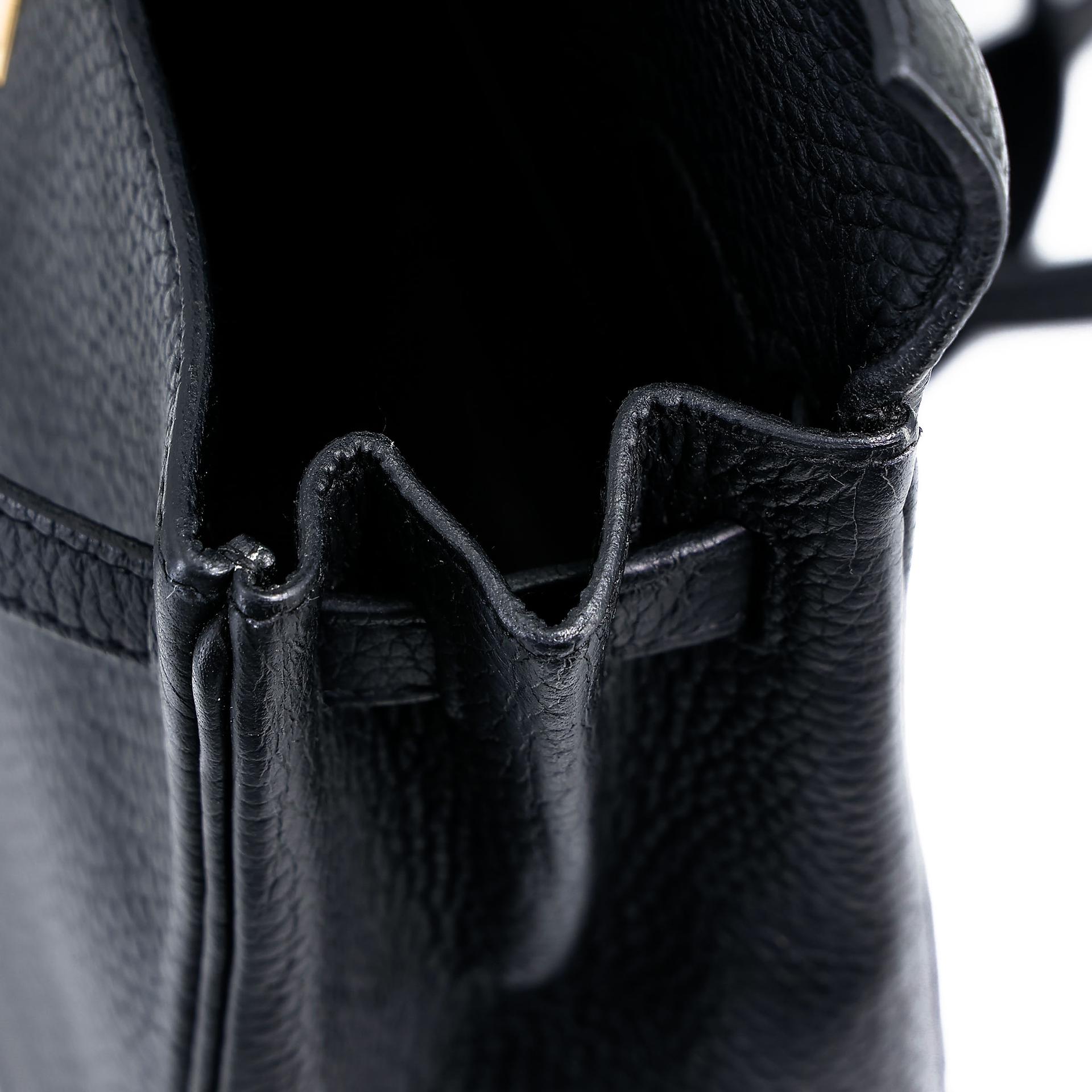 A美品 HERMÈS 愛馬仕 Kelly Ado PM 小號 89 黑色 Noir (Black) Togo小牛皮 金扣 D刻 2019年 - 23