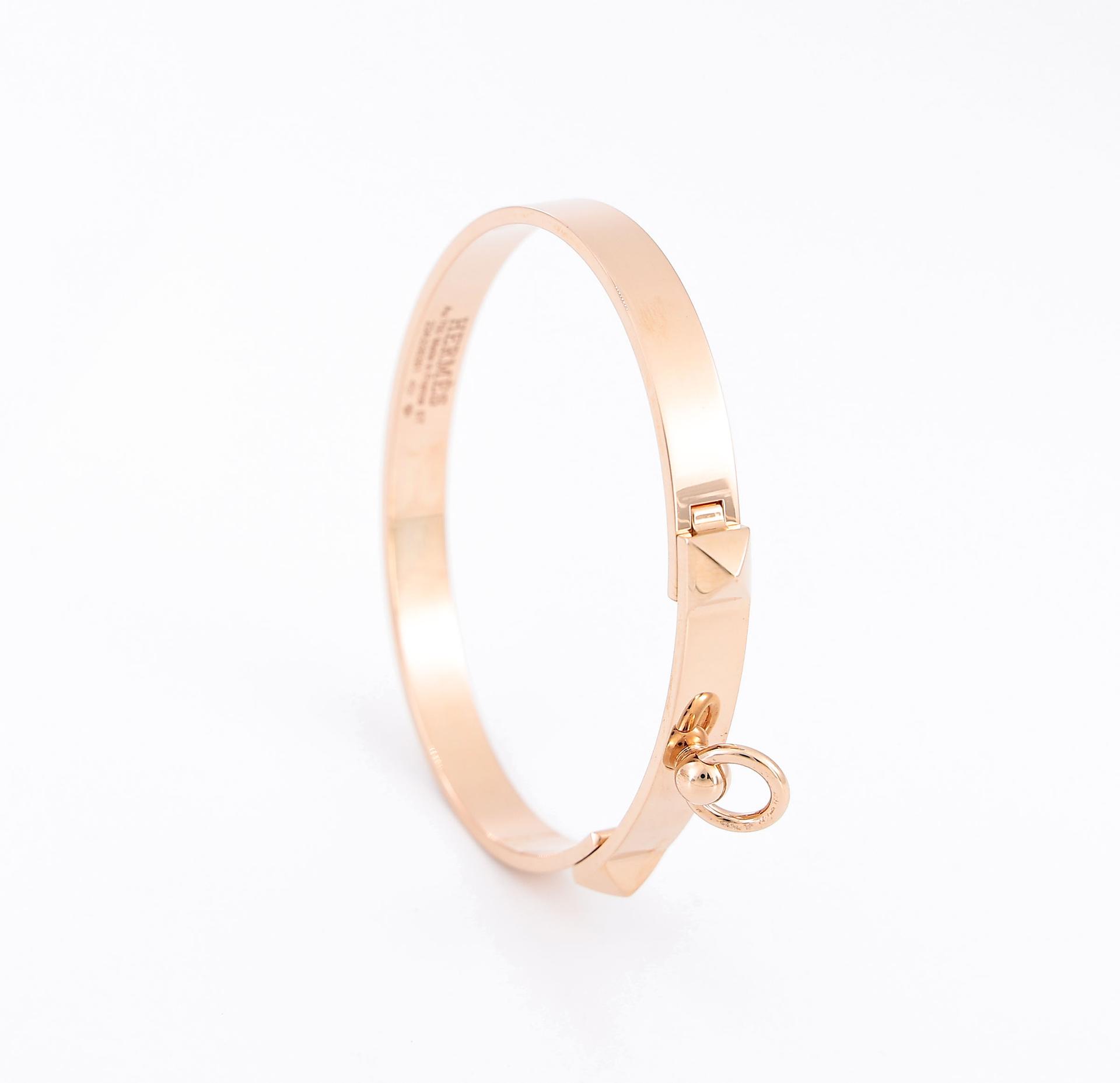Unused ( Rank NS ) HERMÈS CDC Bracelets ST Rose Gold 18K Rose Gold - 8