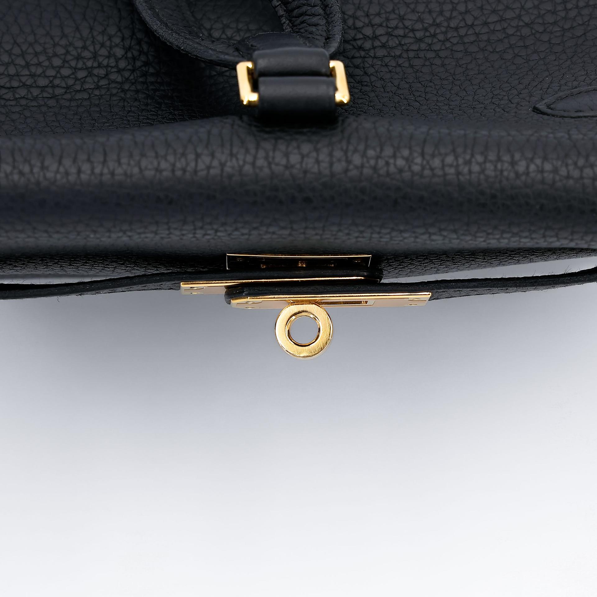 A美品 HERMÈS 愛馬仕 Kelly Ado PM 小號 89 黑色 Noir (Black) Togo小牛皮 金扣 D刻 2019年 - 17