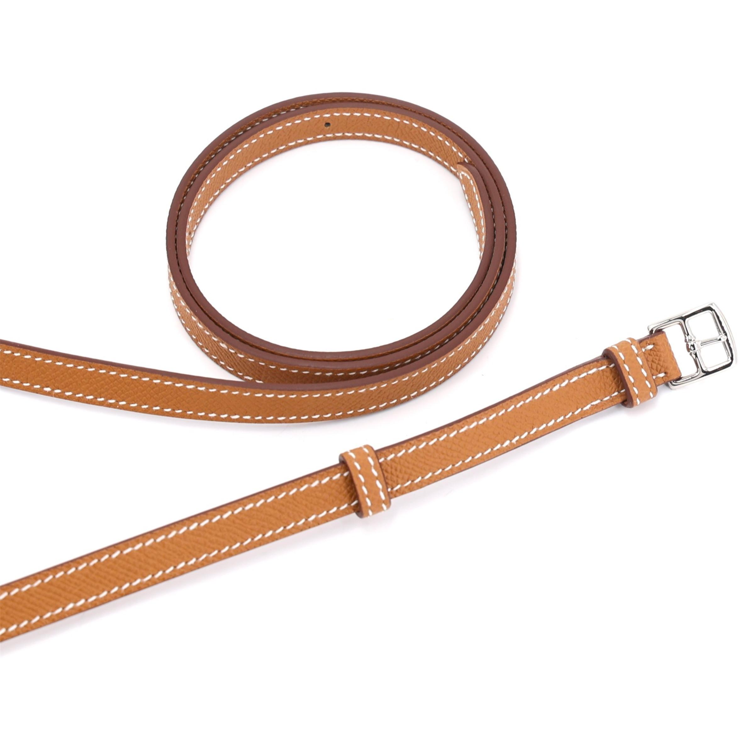 ランク N 新品 HERMÈS エルメス エルメスナップ ウォレット ゴールド (37) エプソン シルバー金具 W刻印 (2024) - 5
