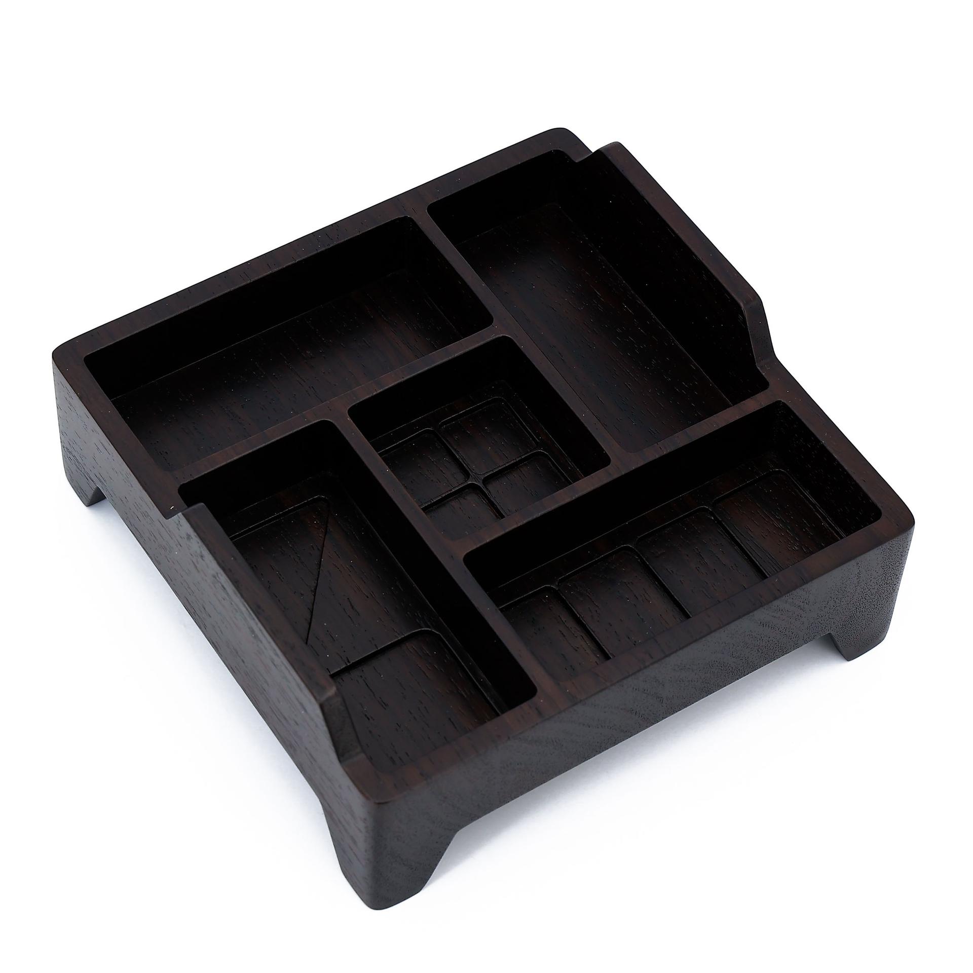 Brand New ( Rank N ) HERMÈS Helios Mahjong set Brown Palisander wood - 10