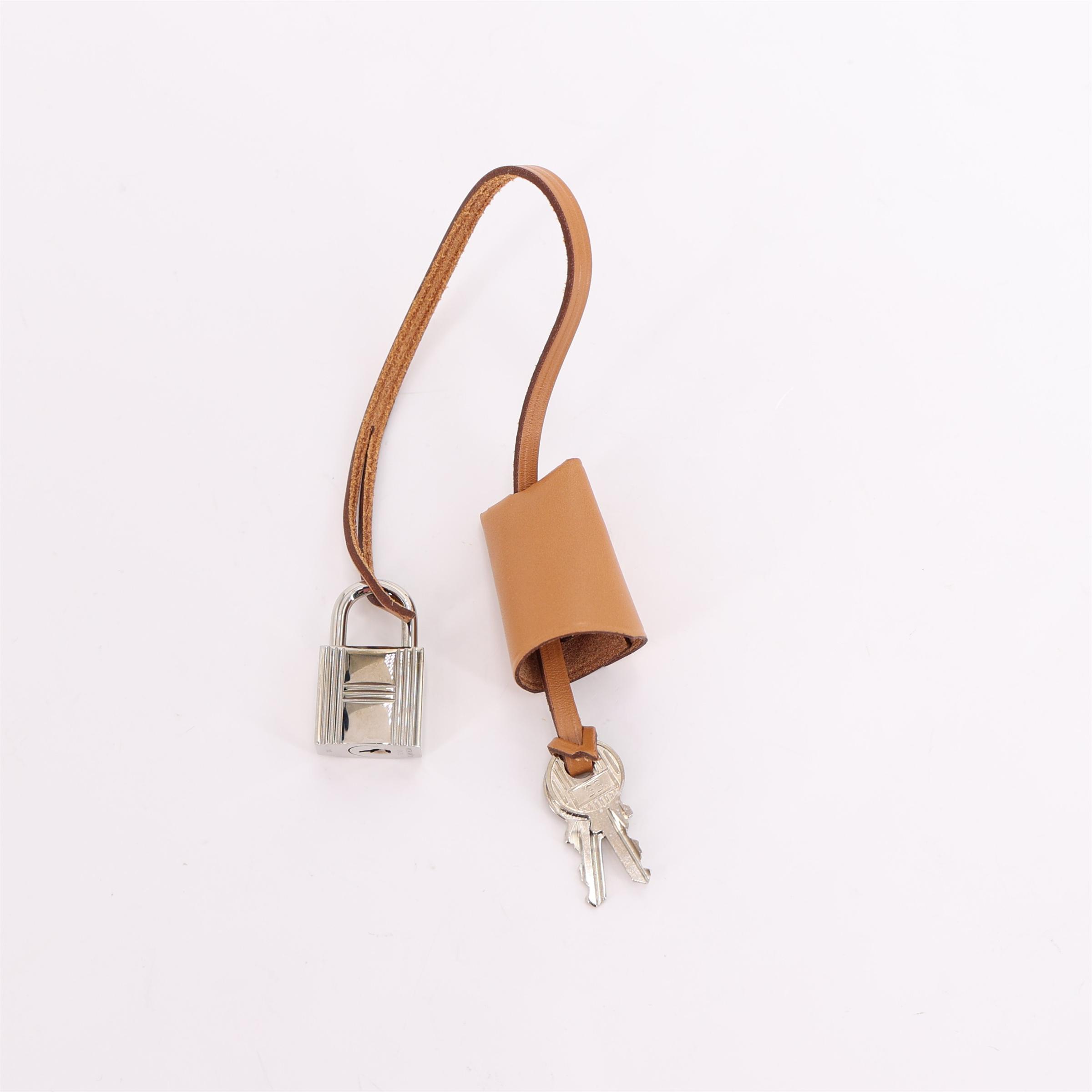 ランク SA HERMÈS エルメス エールバッグジップ PM バンブー (1K) ヴァッシュハンター キャンバス シルバー金具 □R刻印 (2014) - 29