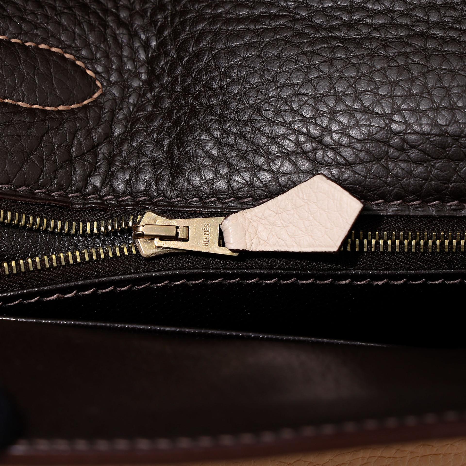 ランク A HERMÈS エルメス ケリー32 タバックキャメル (24) トリヨン マットゴールド金具 □G刻印 (2003) - 23
