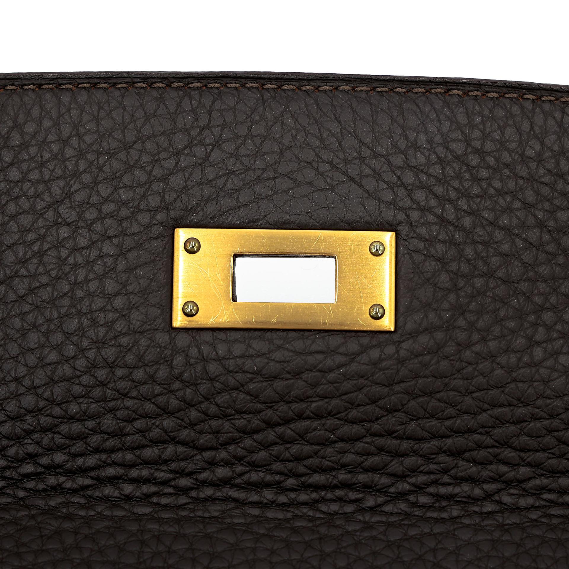 ランク A HERMÈS エルメス ケリー32 タバックキャメル (24) トリヨン マットゴールド金具 □G刻印 (2003) - 20