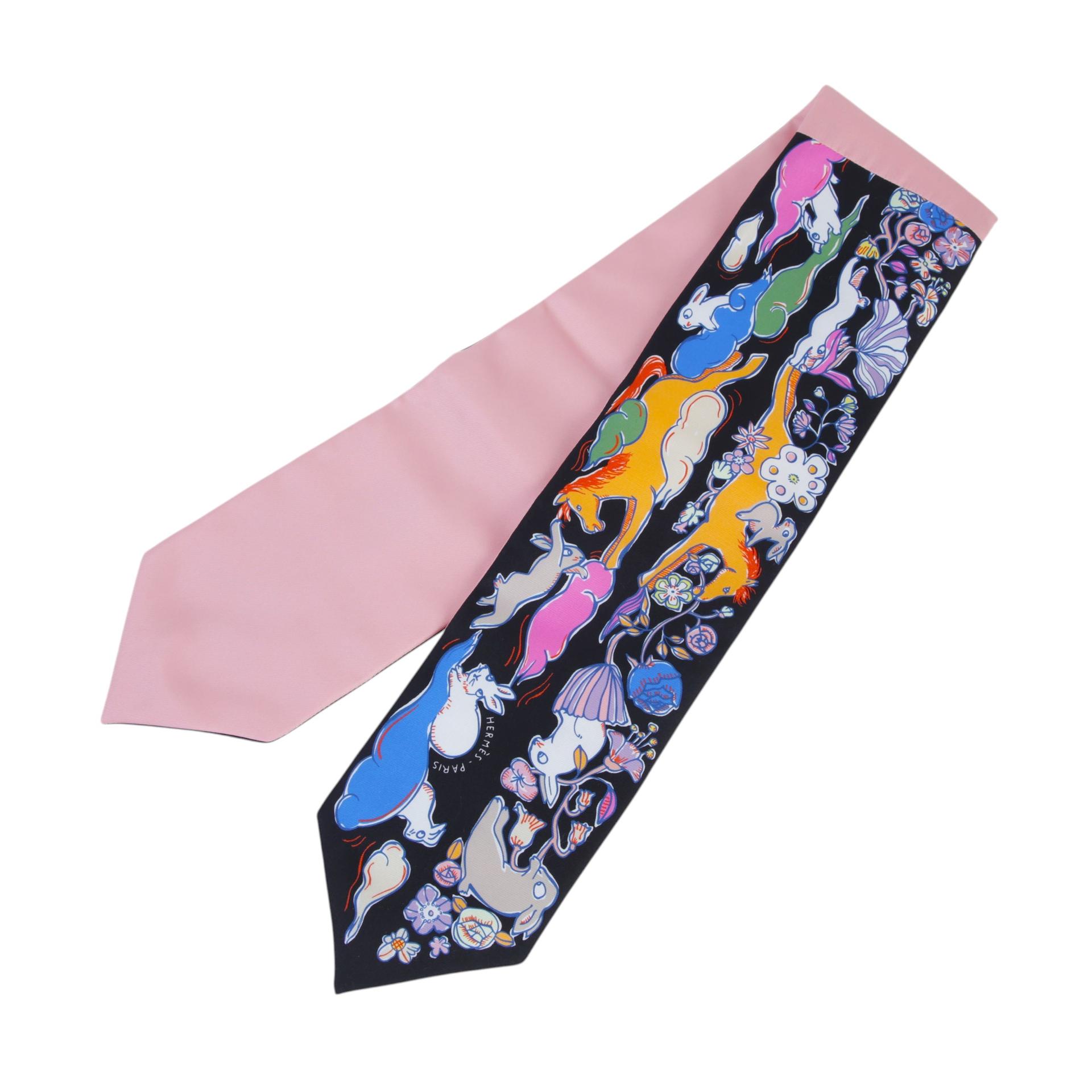 Twill up Mille et Un Lapins Souatine Black Pink