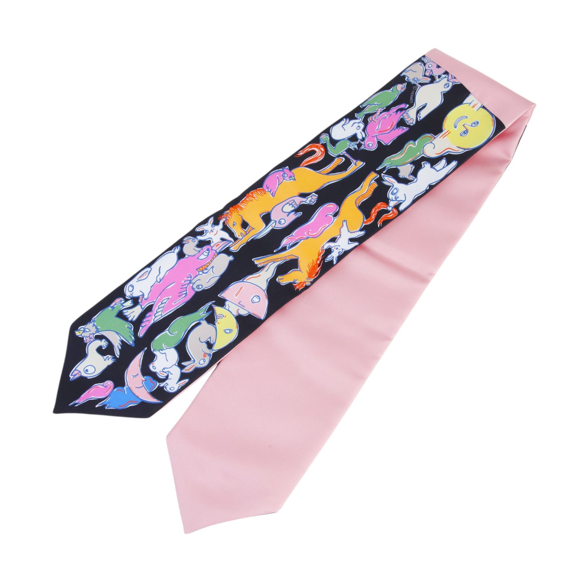 Twill up Mille et Un Lapins Souatine Black Pink