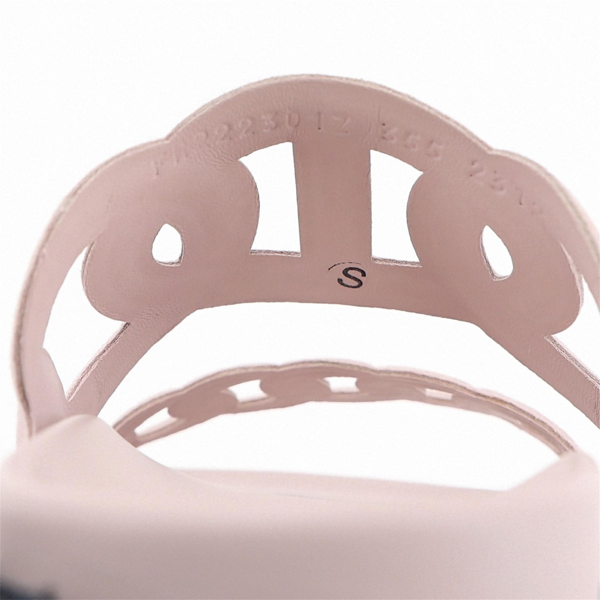Brand New ( Rank N ) HERMÈS Extra Sandals Pink Chevre - 7