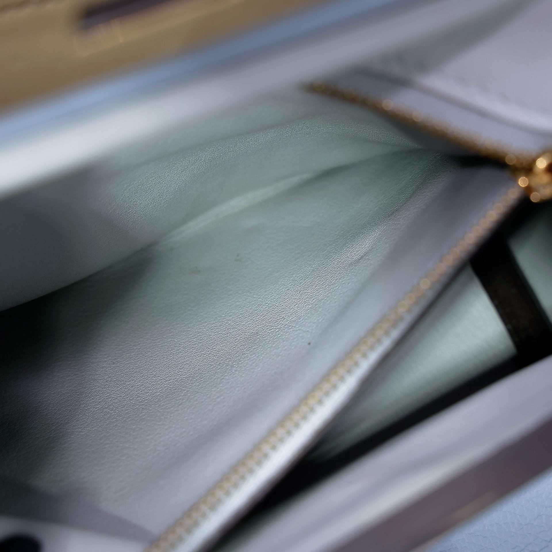 ランク A HERMÈS エルメス ヴァンキャトルミニ ブルーグラシエ (8U) エバーカラー ゴールド金具 Z刻印 (2021) - 25