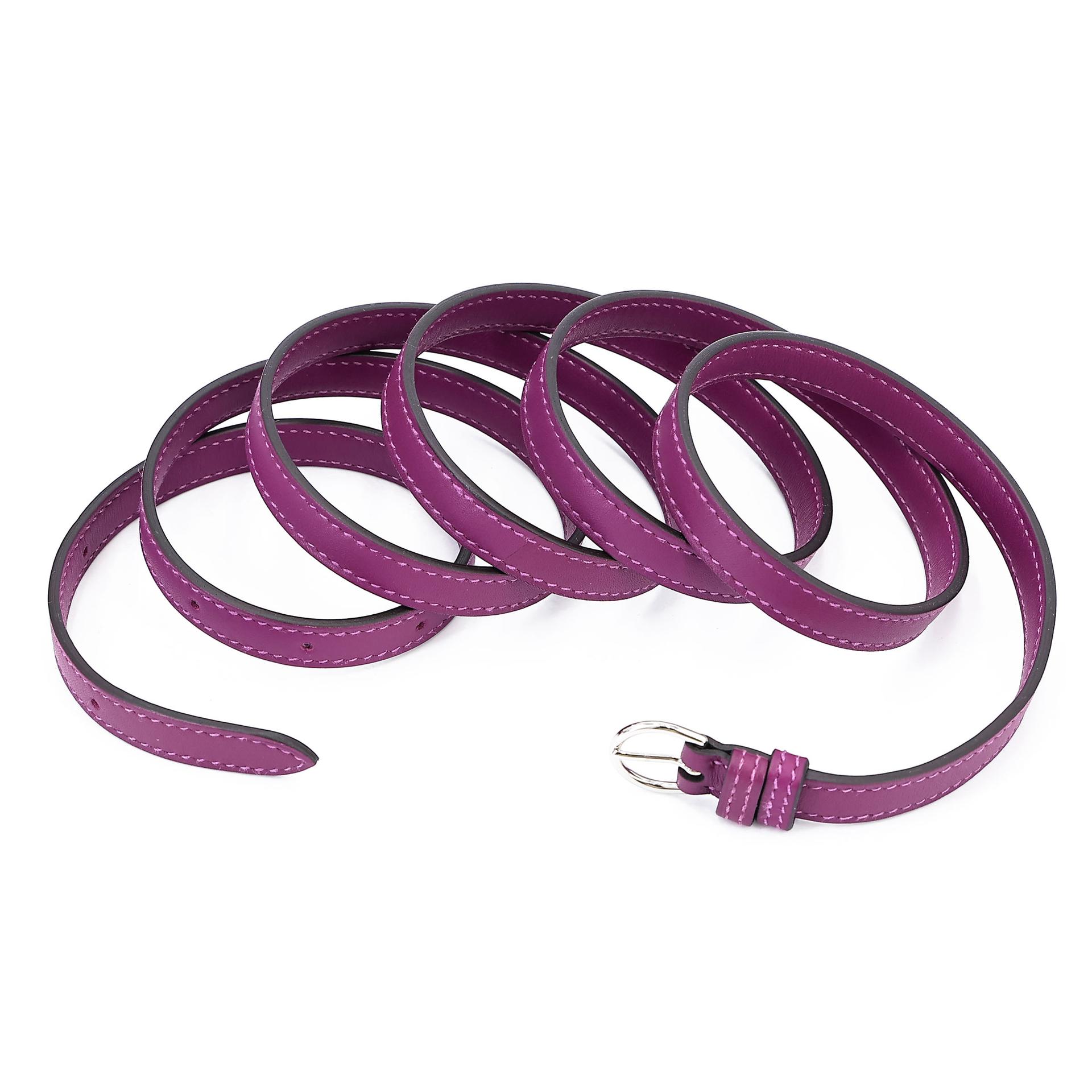 Unused ( Rank NS ) HERMÈS 24/24 - 21 mini Anemone (P9) Evercolor Swift Palladium hardware Y (2020) - 23