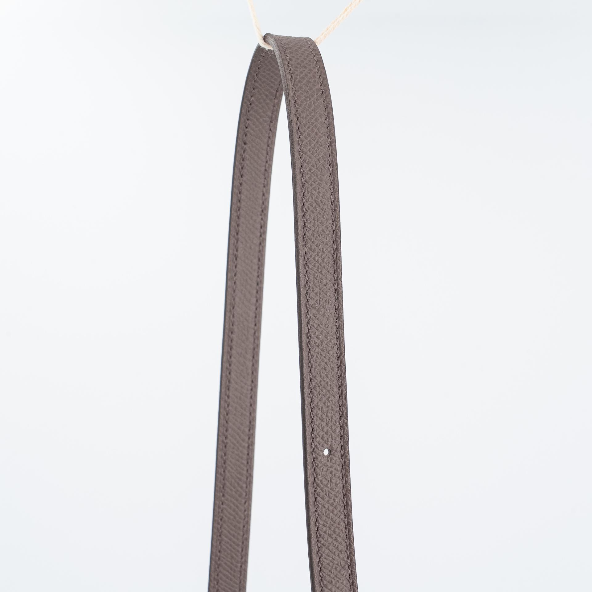Brand New ( Rank N ) HERMÈS Hermesnap Wallet Etain (8F) Epsom Palladium hardware K (2025) - 5