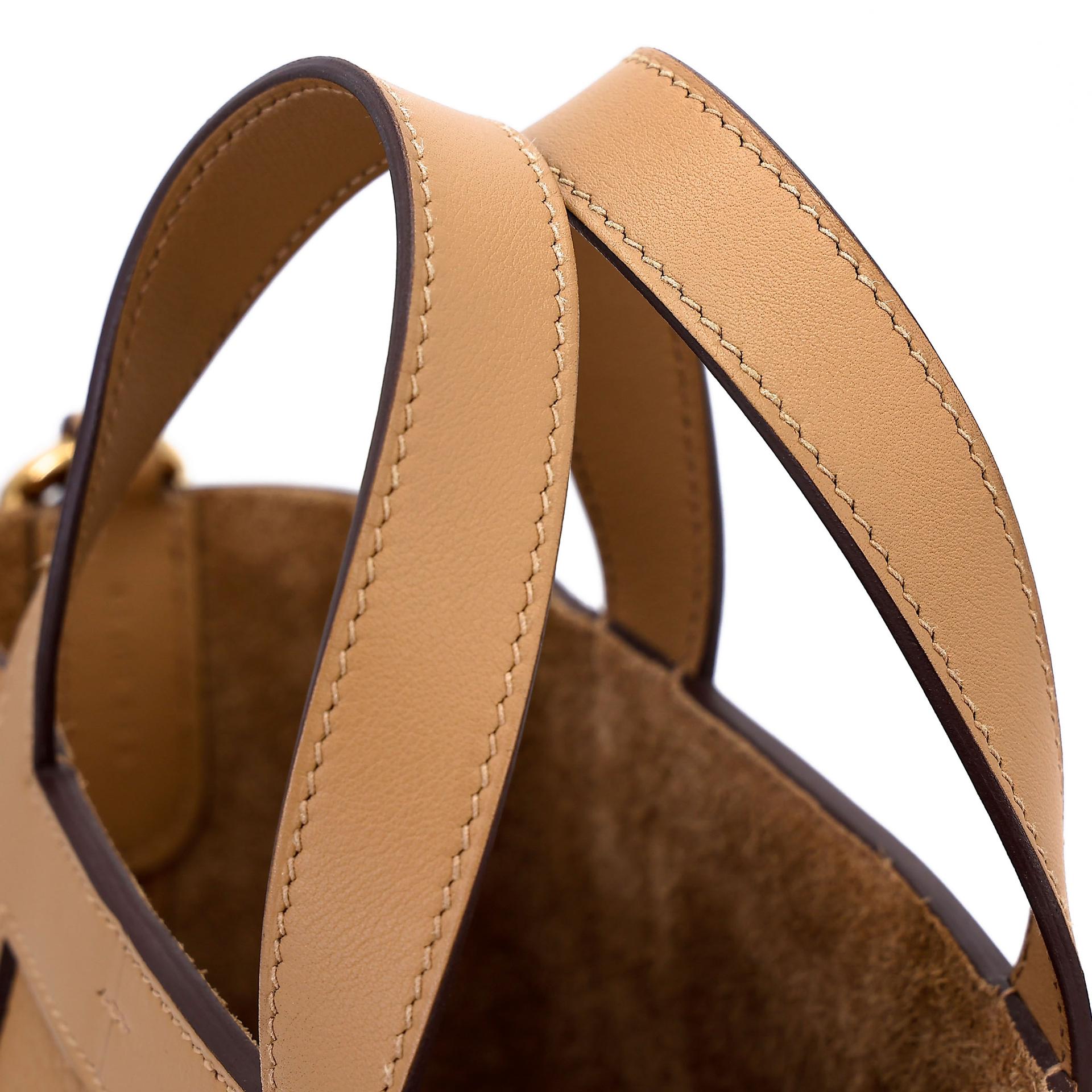 ランク SA HERMÈS エルメス インザループPM ビスキュイ (4B) トリヨン ゴールド金具 B刻印 (2023) - 4