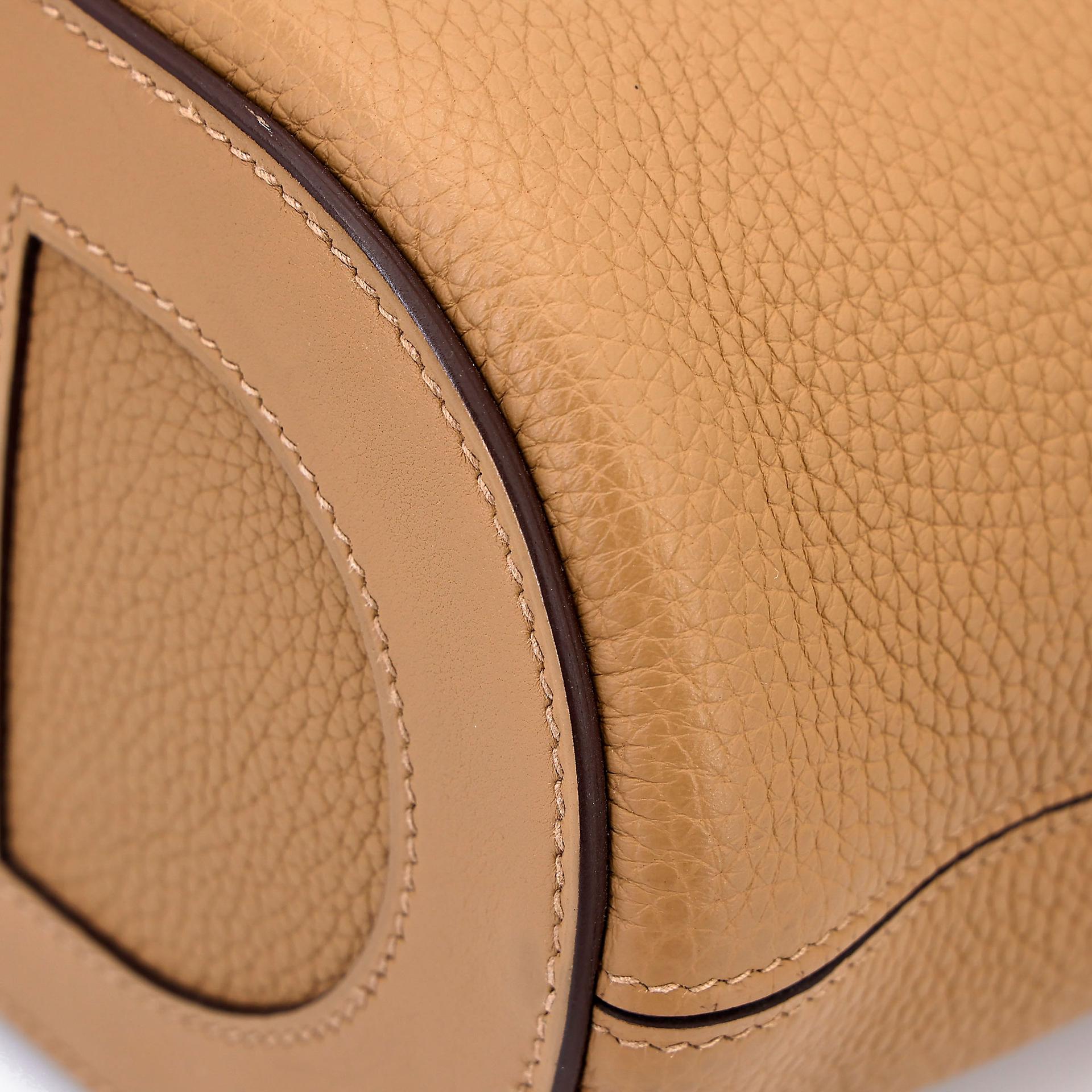 ランク SA HERMÈS エルメス インザループPM ビスキュイ (4B) トリヨン ゴールド金具 B刻印 (2023) - 13