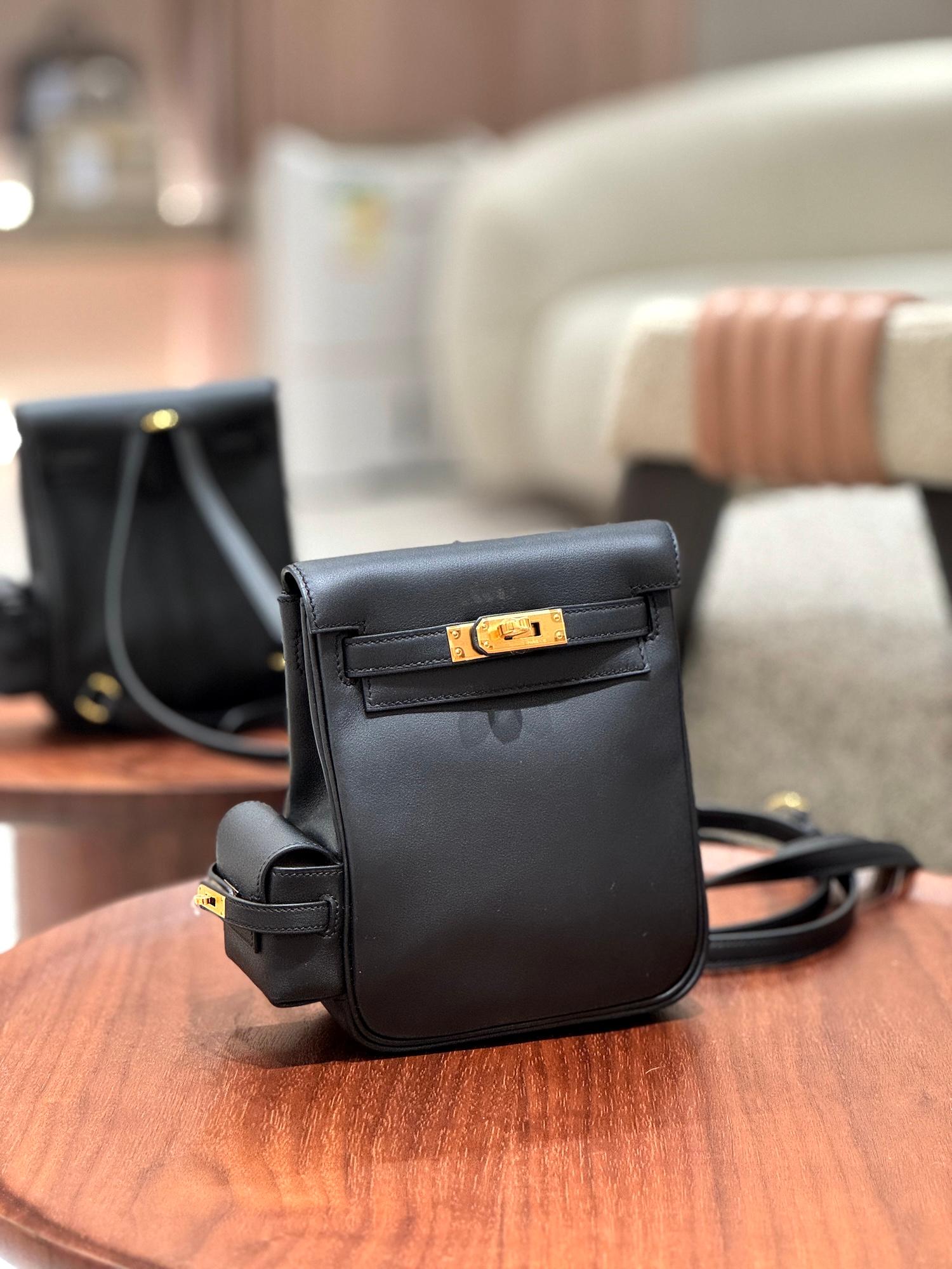 Brand New ( Rank N ) HERMÈS Kelly Jump Noir (89) Swift Gold hardware W (2024) - 3
